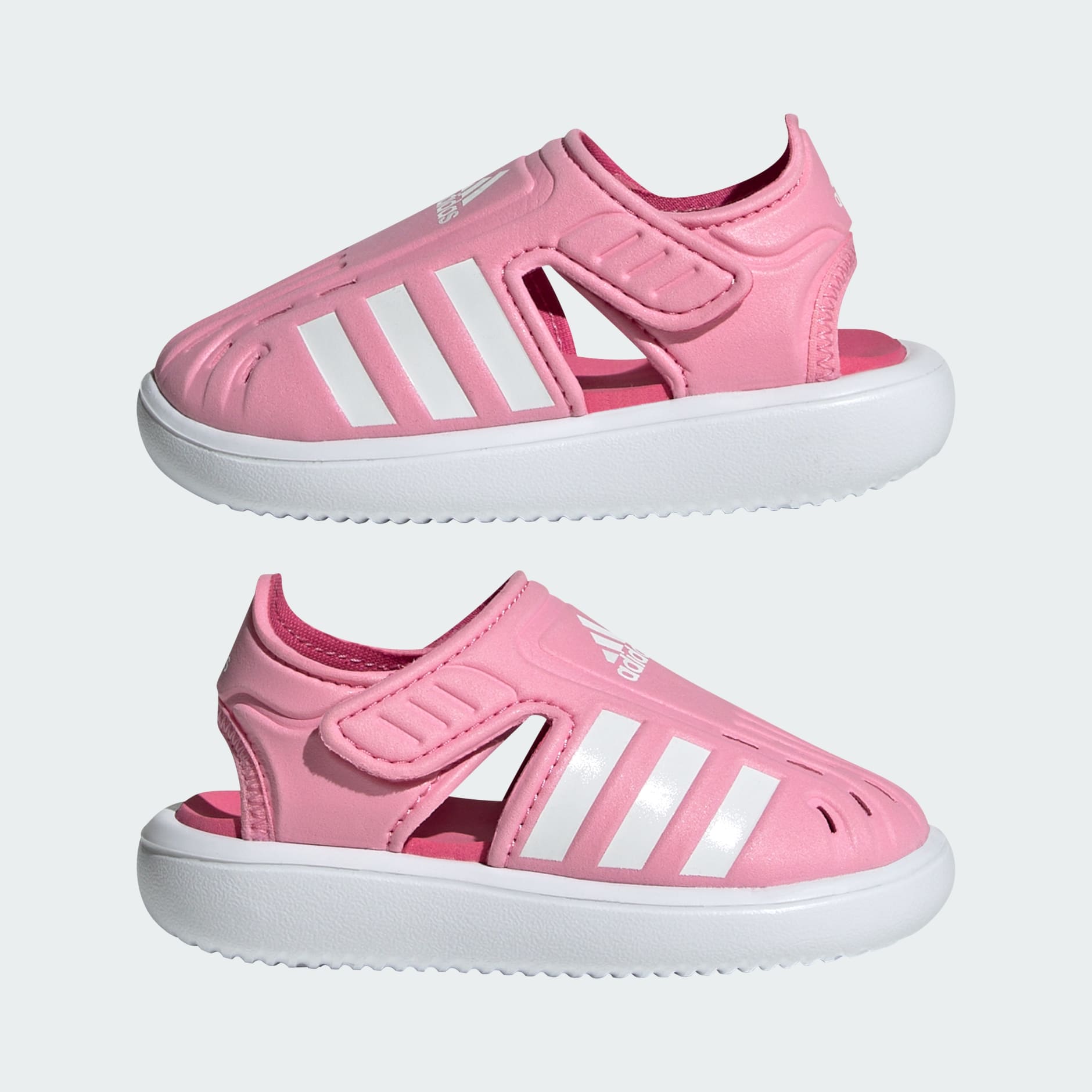 Kids Shoes - Closed-Toe Summer Water Sandals - Pink | adidas Saudi 
