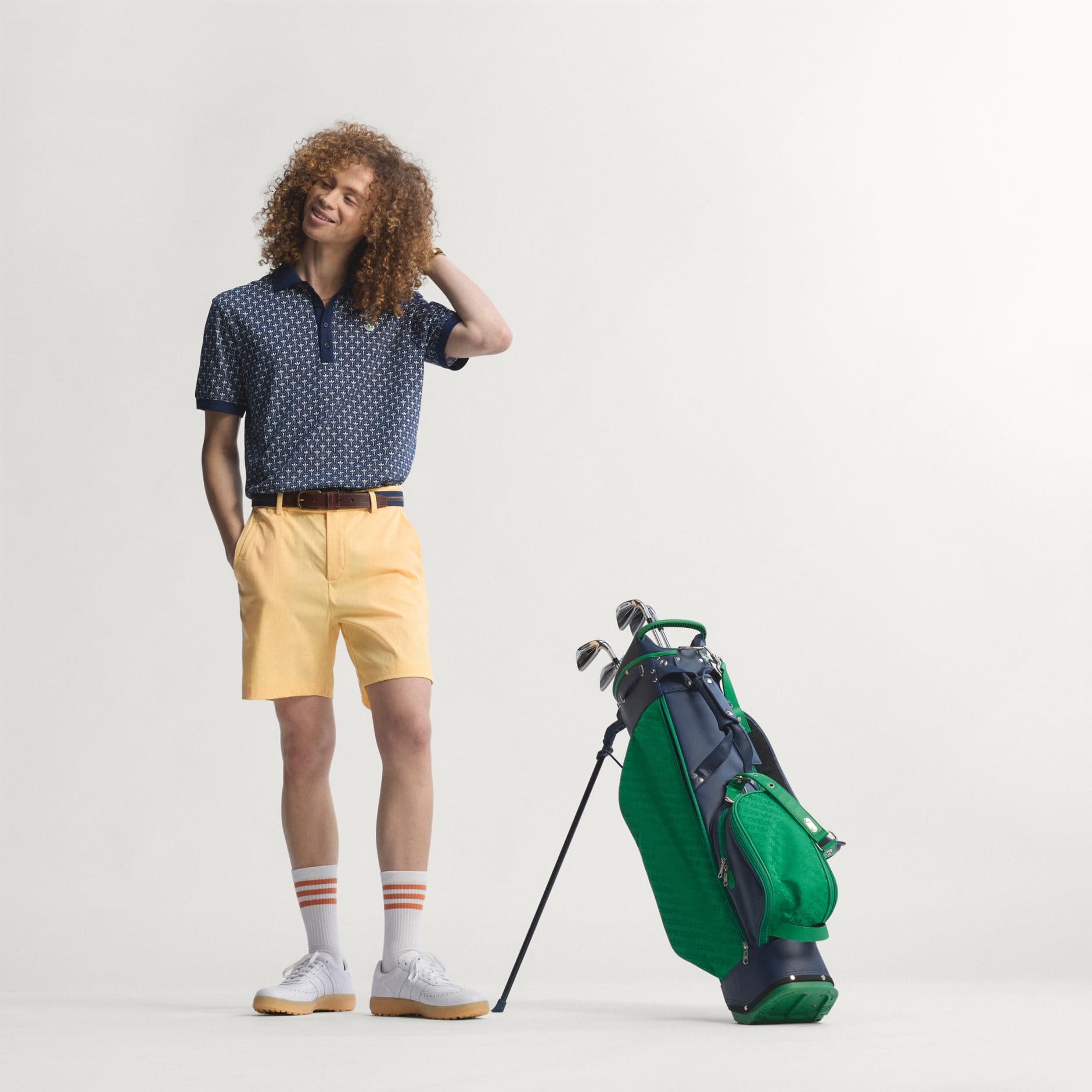 Tricou polo Originals All Over Trefoil