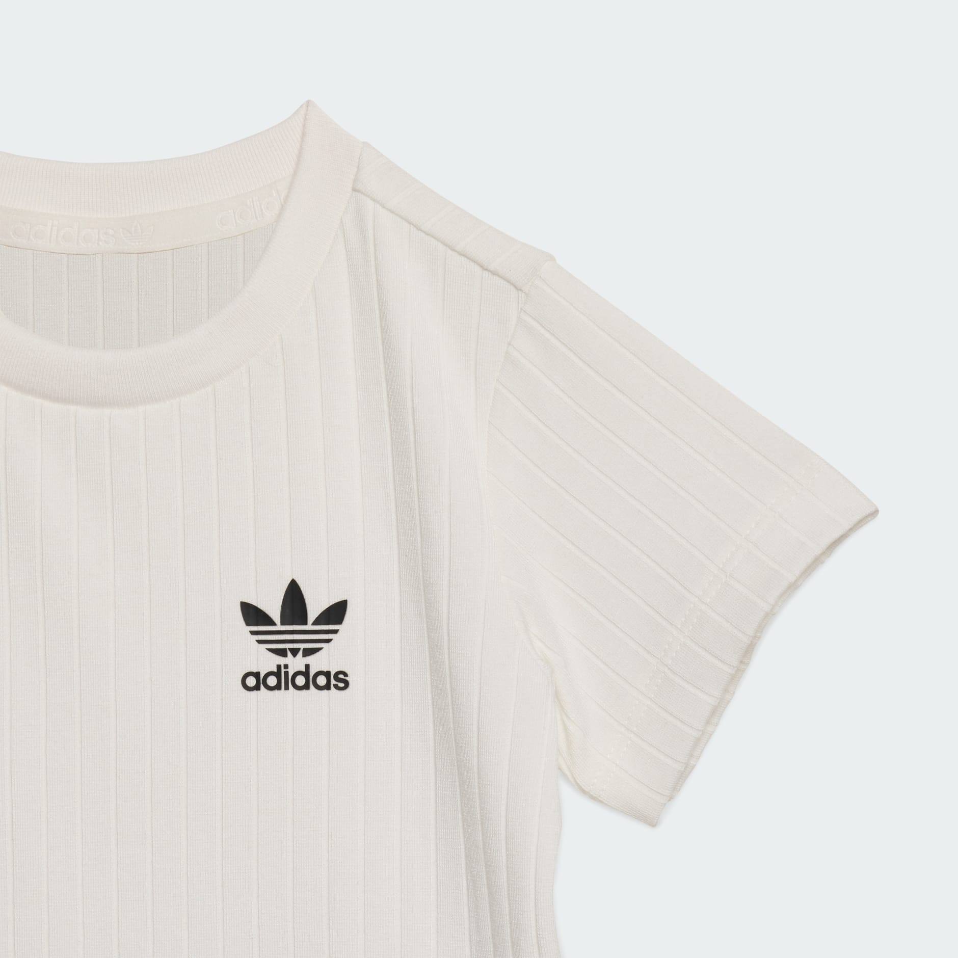 REGULAR WIDE RIB SHORT T-SHIRT SET