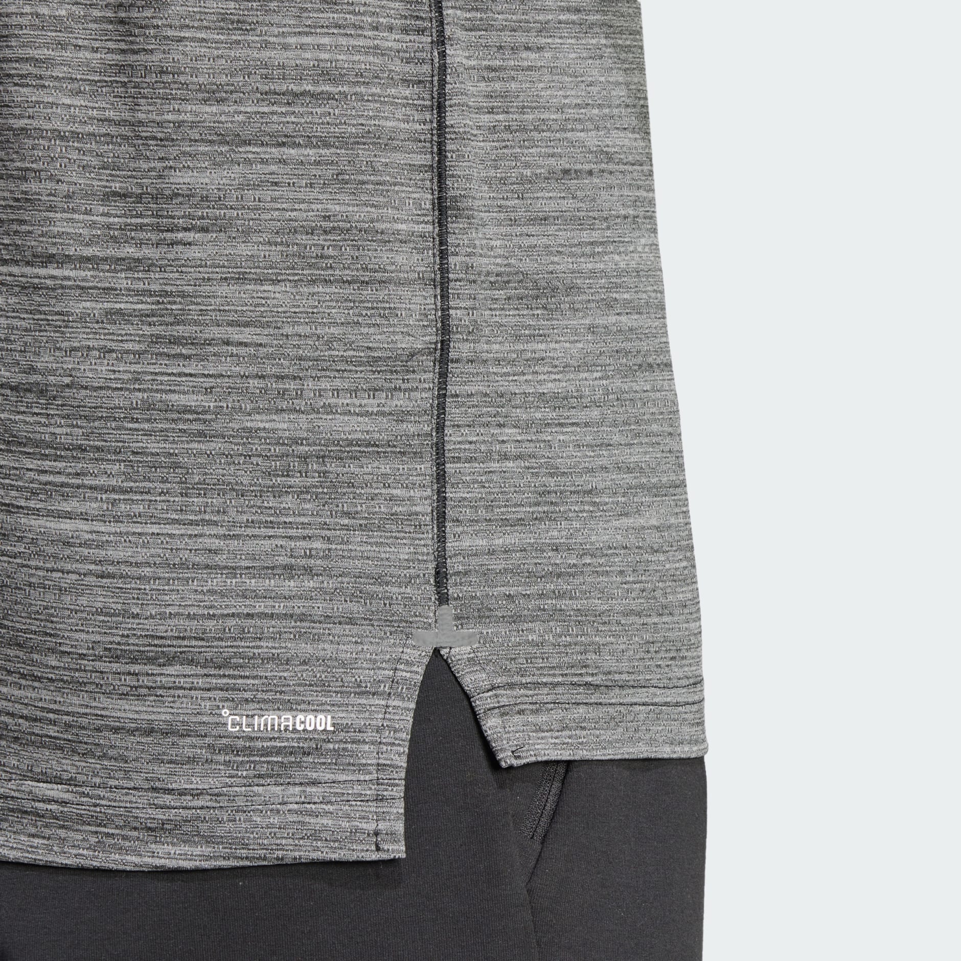 Tricou Icon cu 3 dungi și fermoar 1/4