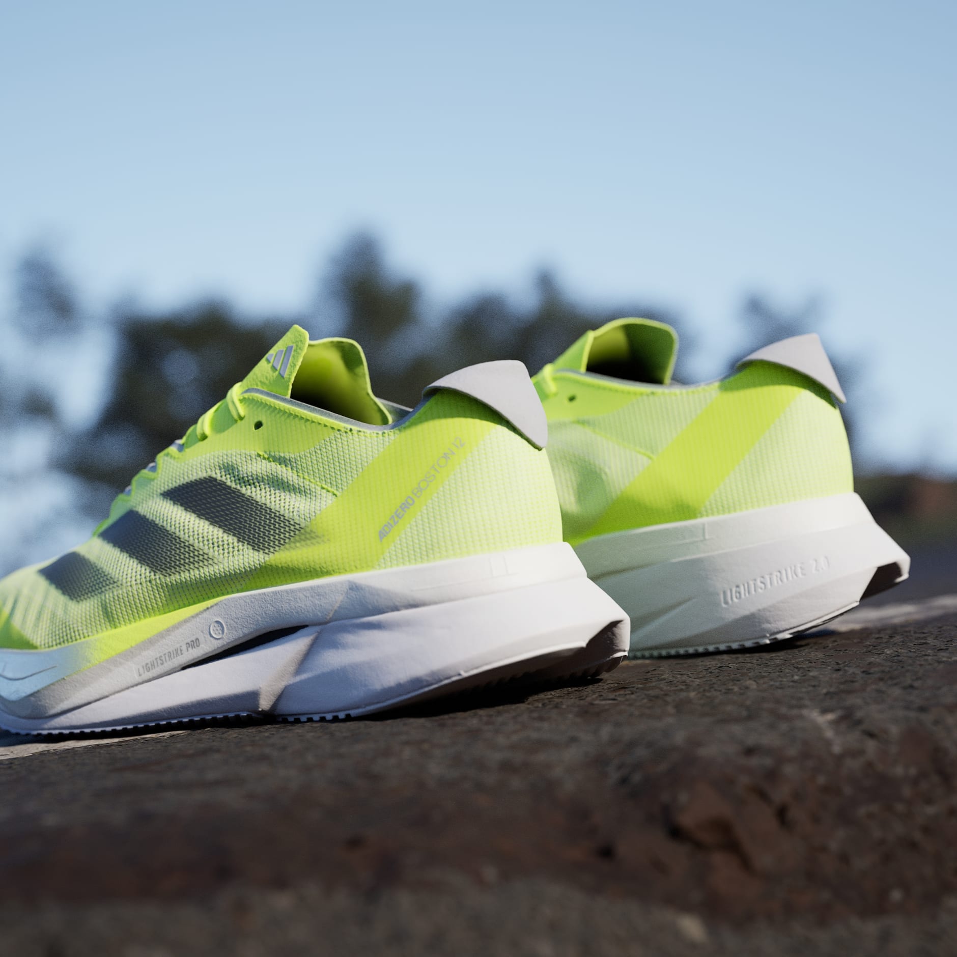 adidas Adizero Boston 12 Shoes - Green | adidas KE