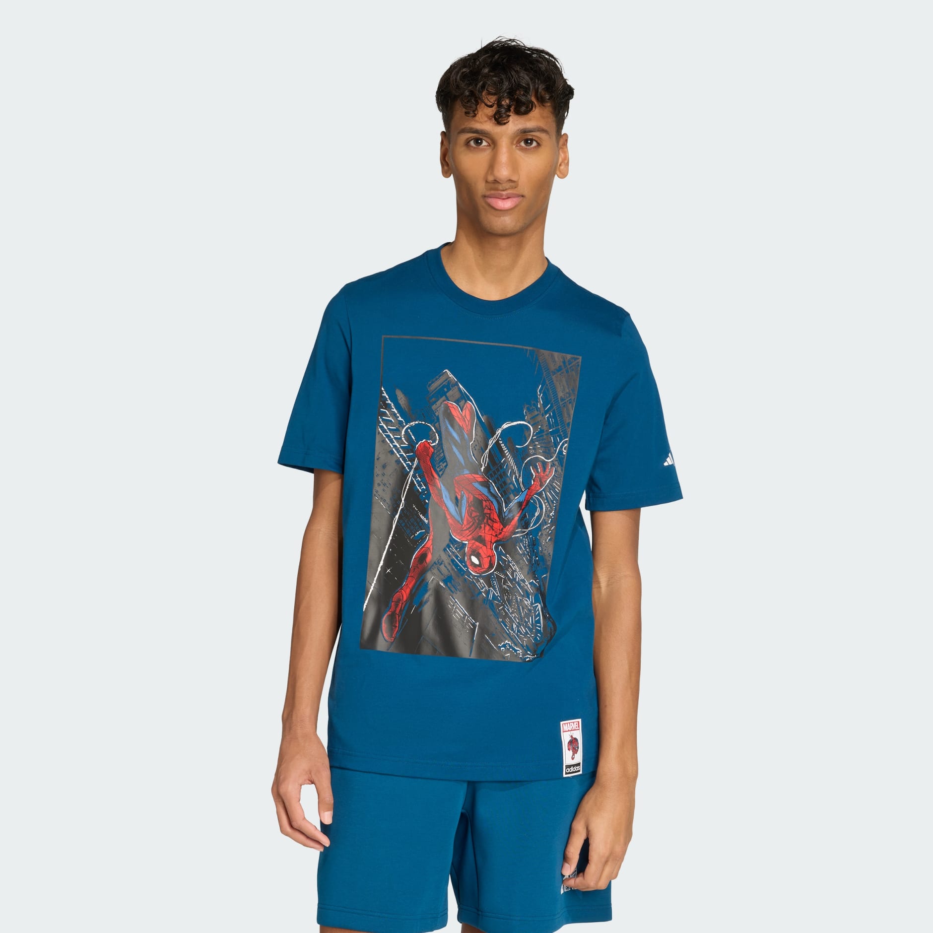 Clothing - adidas ©Marvel Spider-Man Tee - Blue | adidas Oman