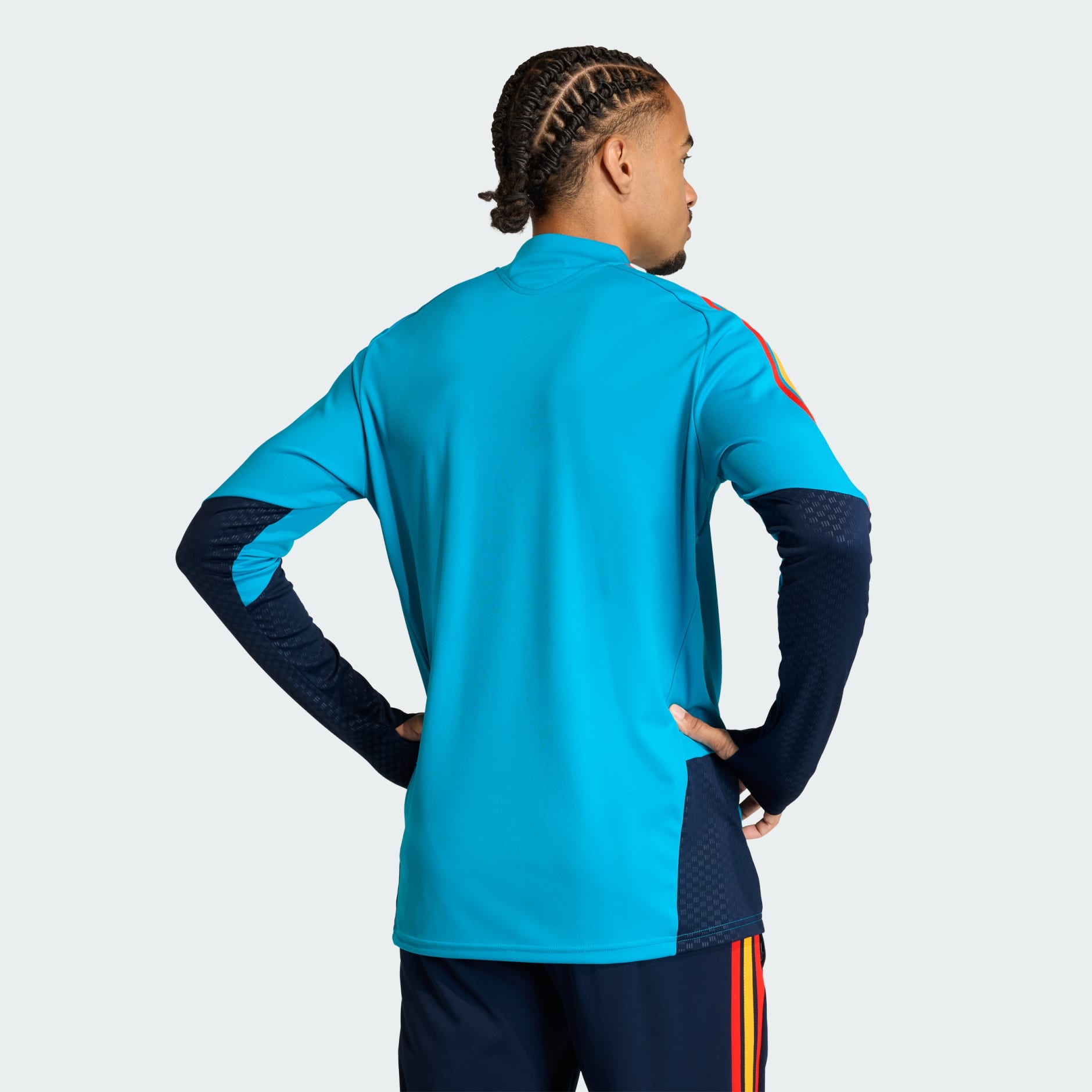 Clothing - Spain 26 Tiro Training Top - Blue | adidas South Africa