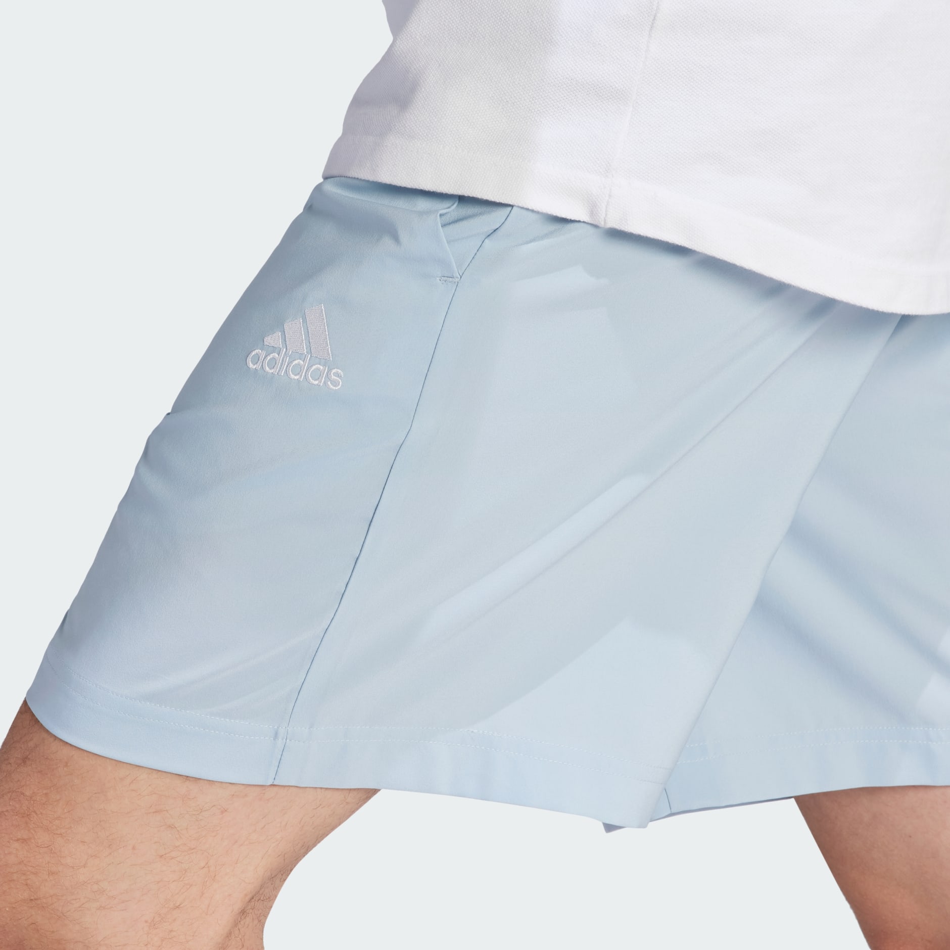 Men's Clothing - AEROREADY Essentials Chelsea Small Logo Shorts - Blue |  adidas Saudi Arabia