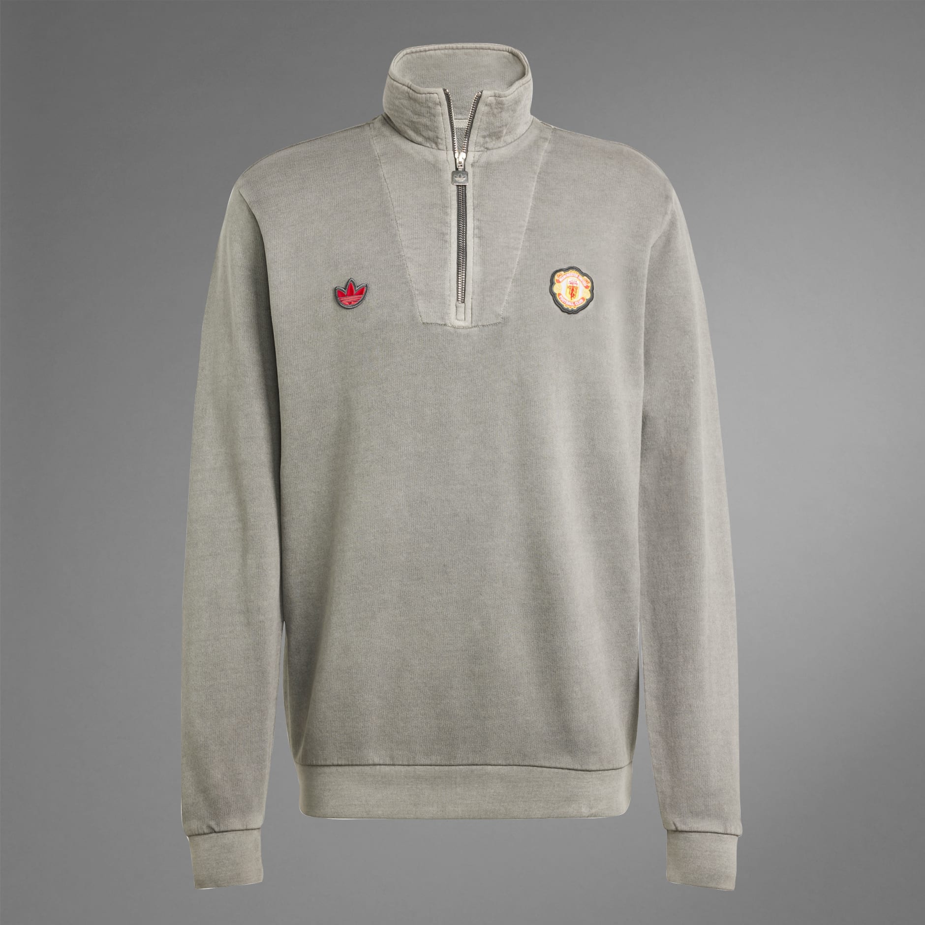 Majica Manchester United Terrace Icons Half-Zip