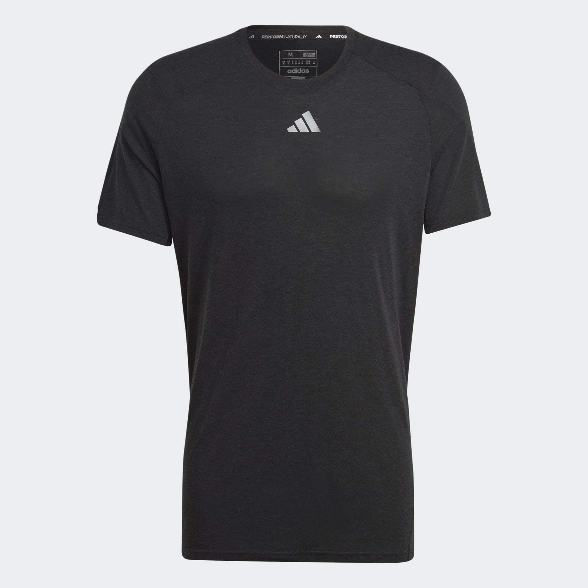 adidas Win Confidence Running Tee - Black | adidas KW