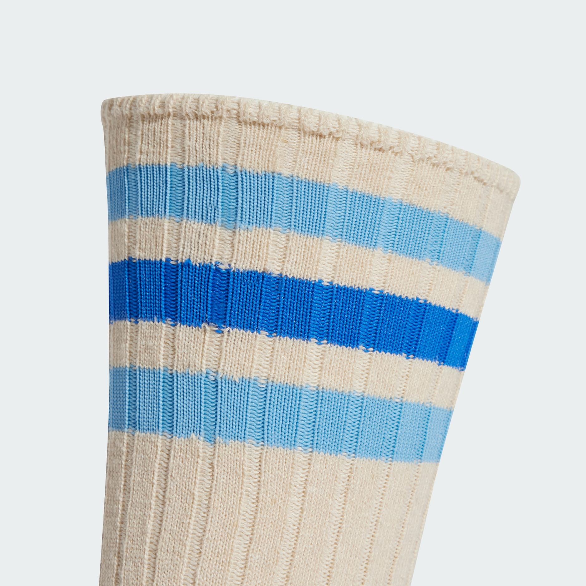 Ribbed Crew Socks 2 Pairs