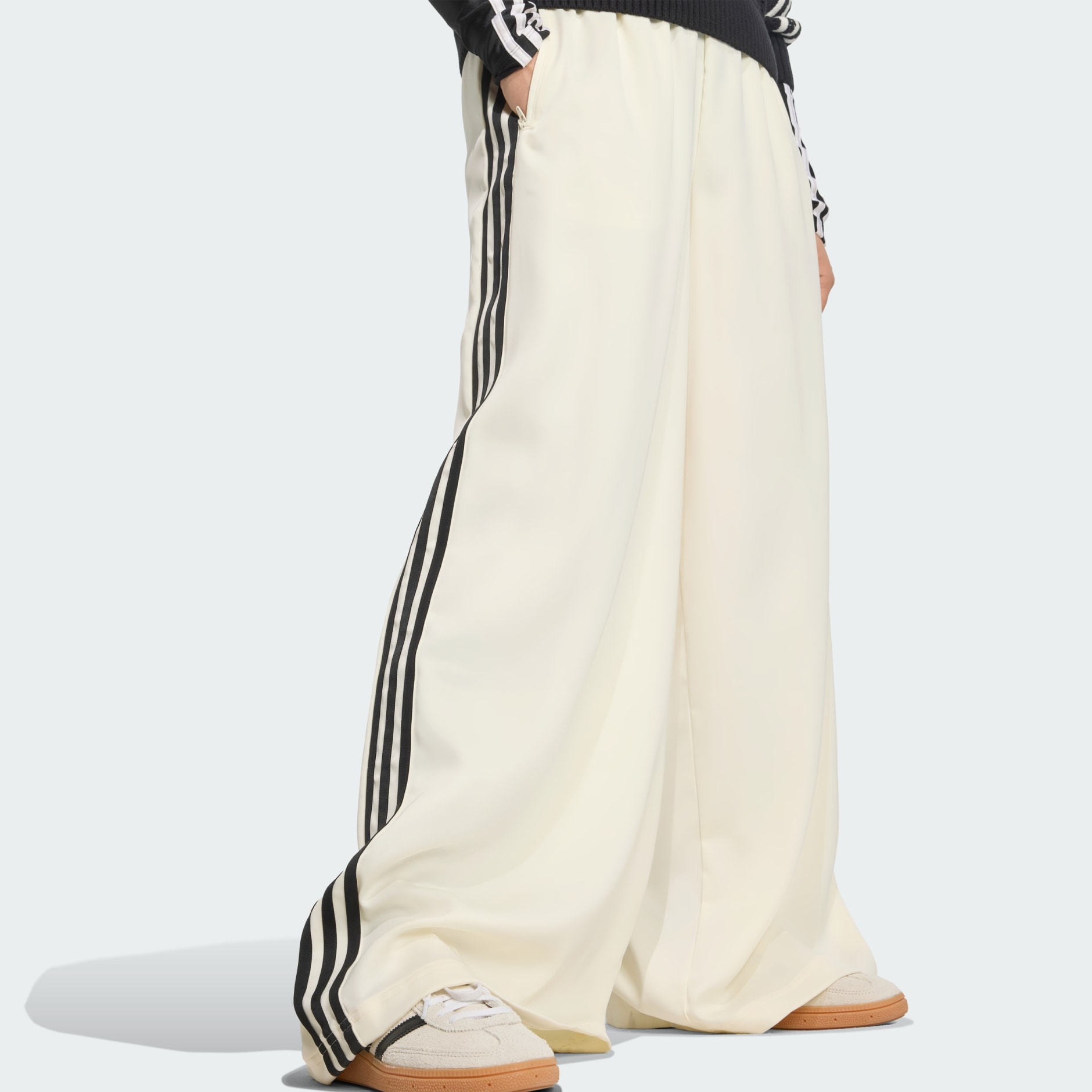 Adicolor Satin Wide Leg Track Pants
