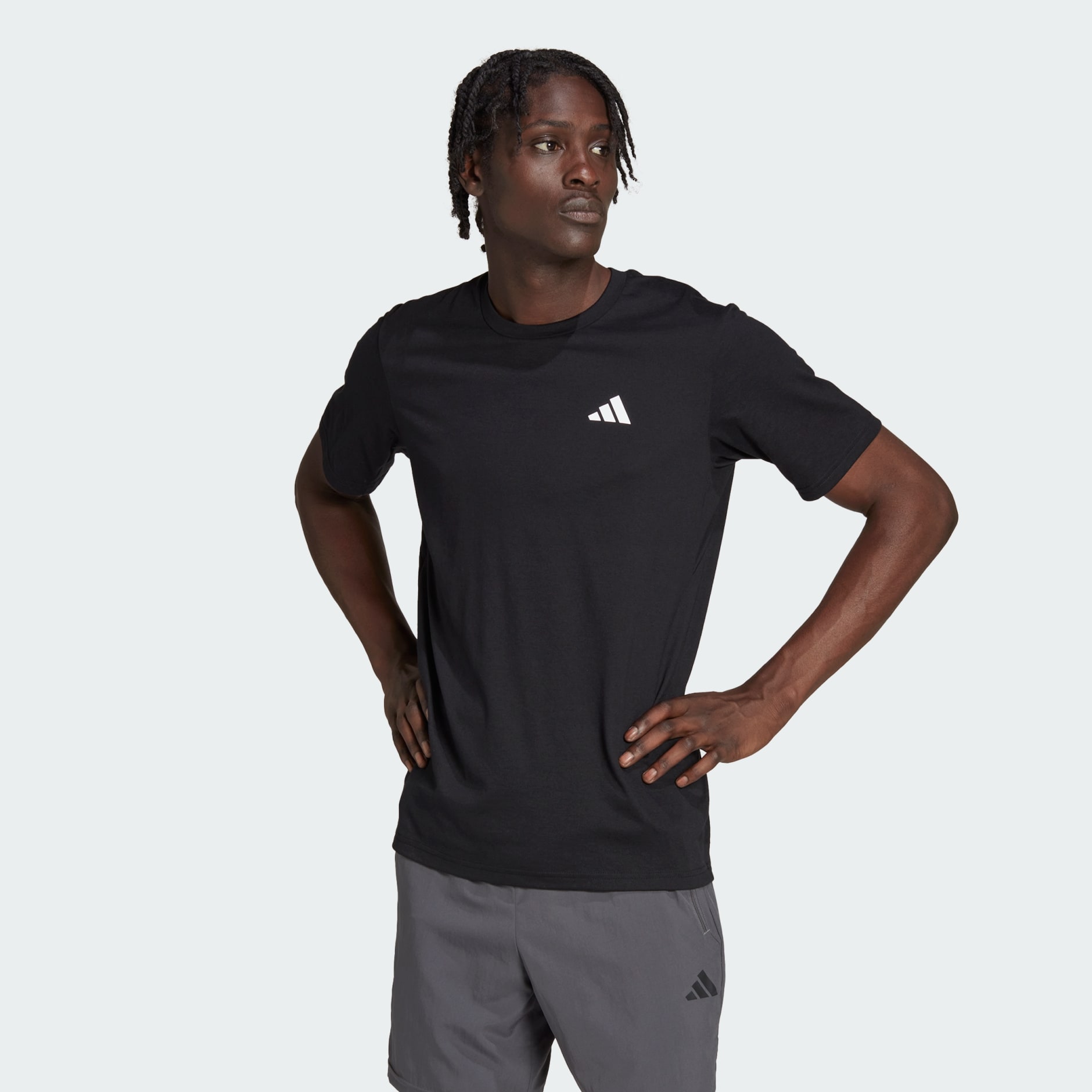 Clothing - Train Essentials Feelready Training Tee - Black | adidas ...