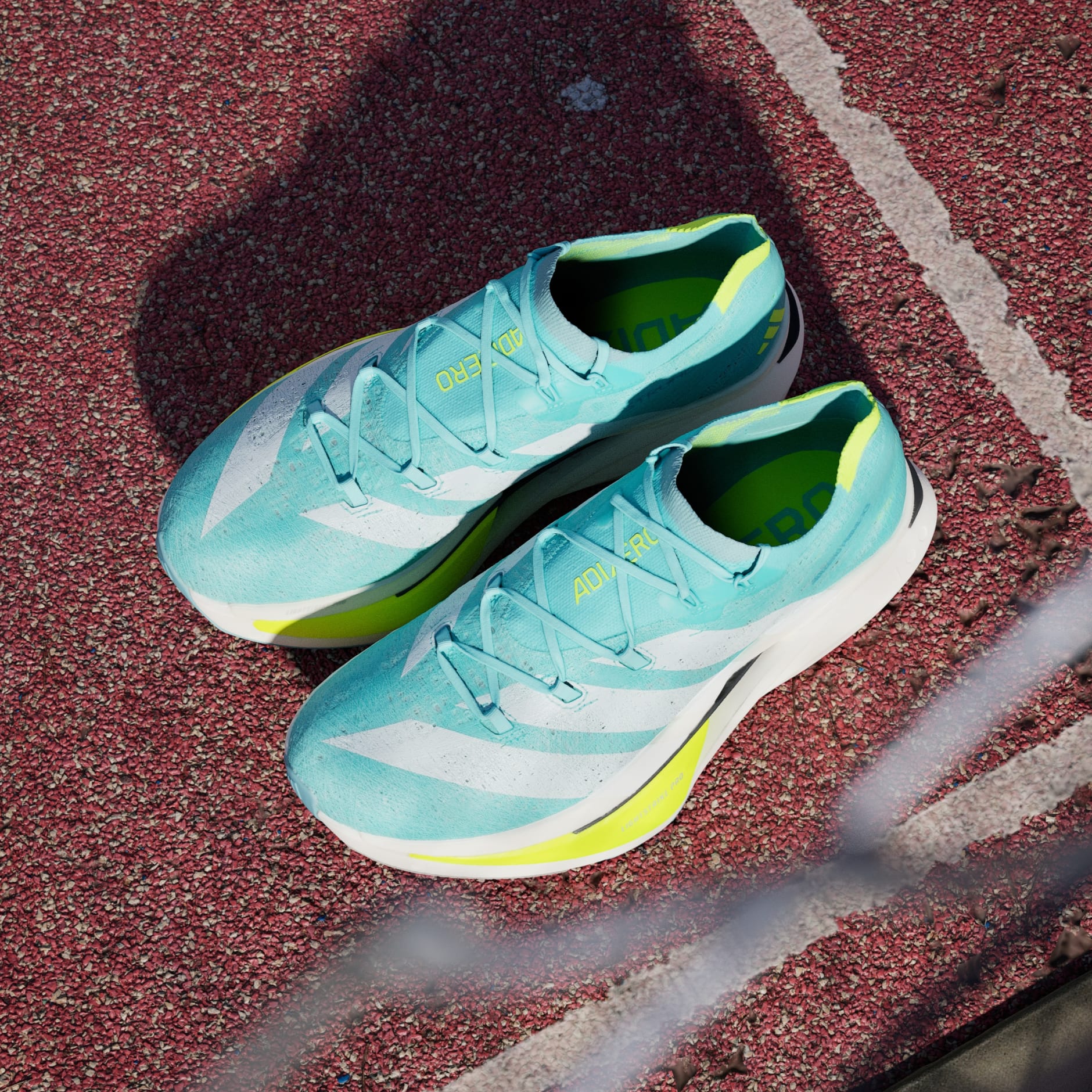 Shoes - Adizero Prime X3 STRUNG Running Shoes - Turquoise