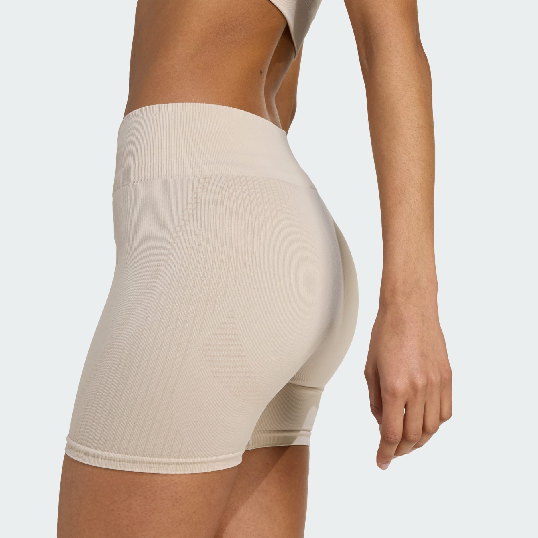 Colanți scurți tricotați Workout Essentials 4 inch