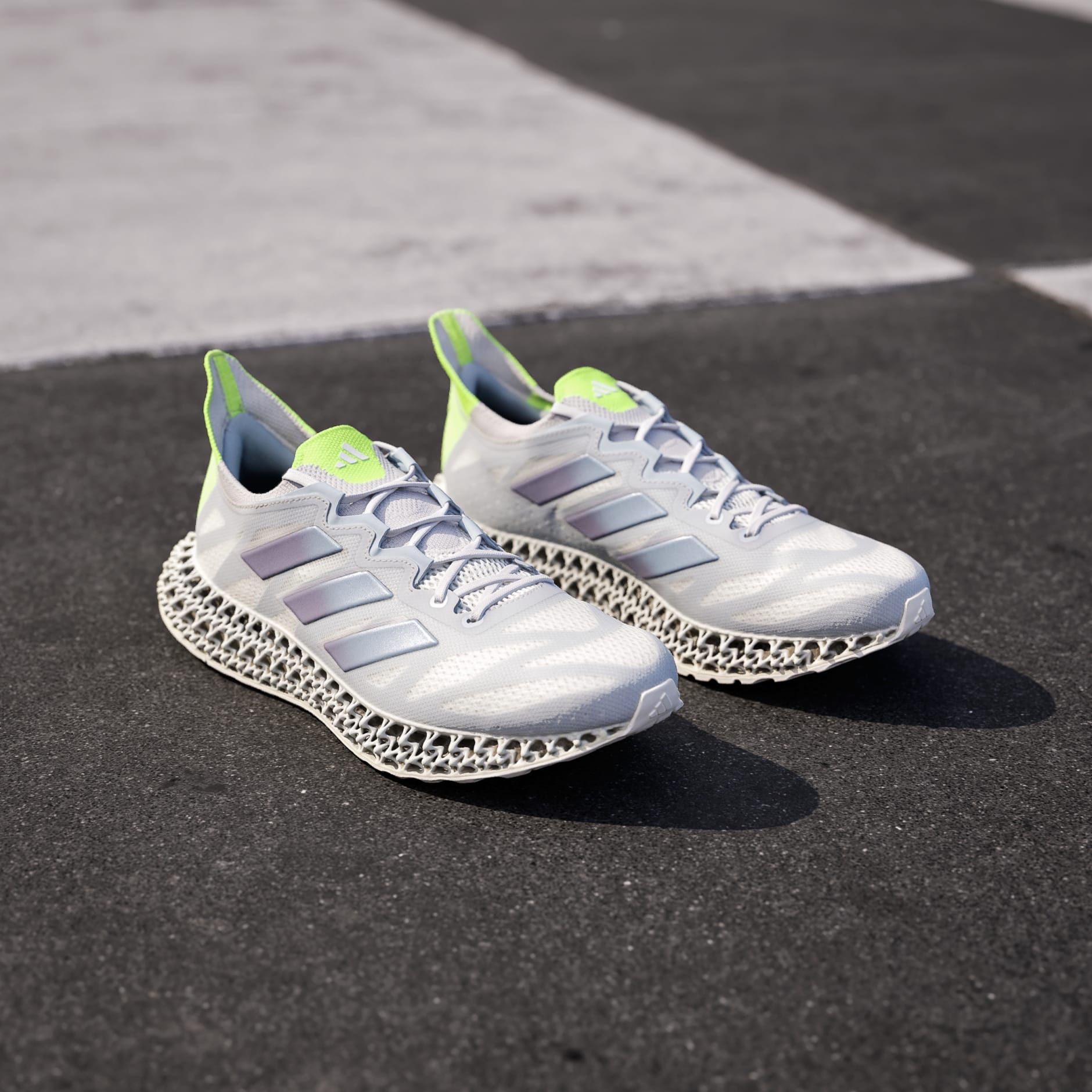 adidas 4DFWD 3 Running Shoes - Grey | adidas KE