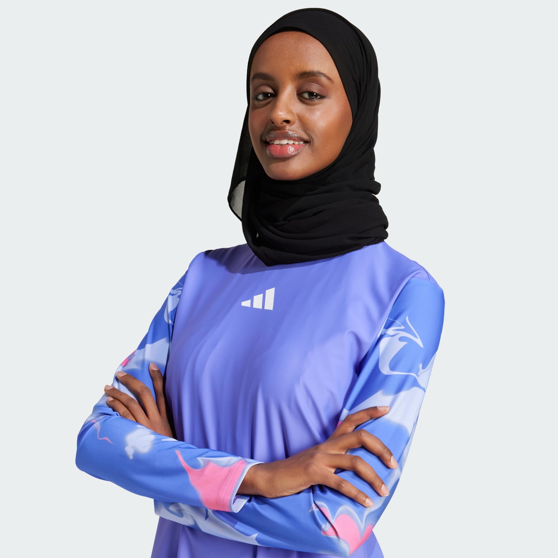 طقم سباحة مبطن بتغطية كاملة