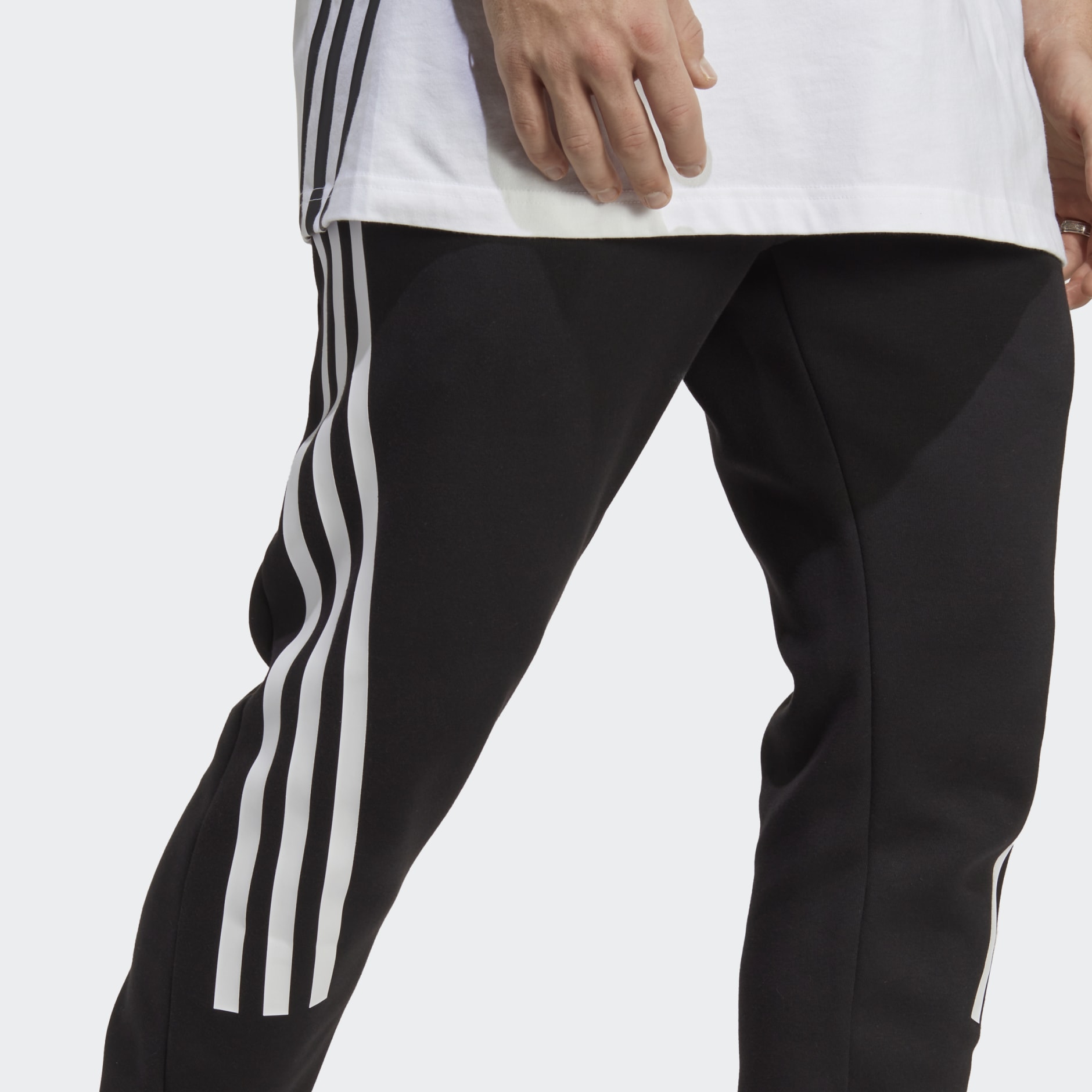 adidas Future Icons 3-Stripes Pants - Black | adidas UAE