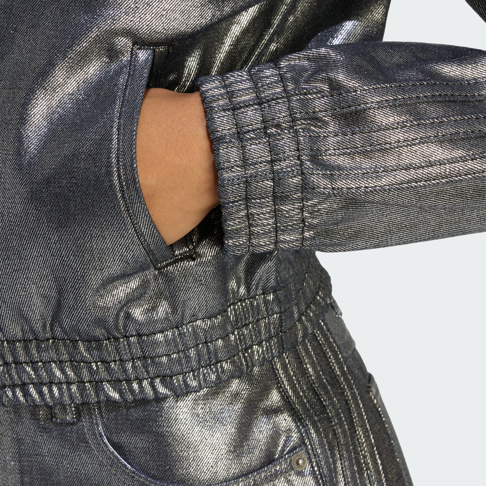 FIREBIRD TRACK TOP DENIM