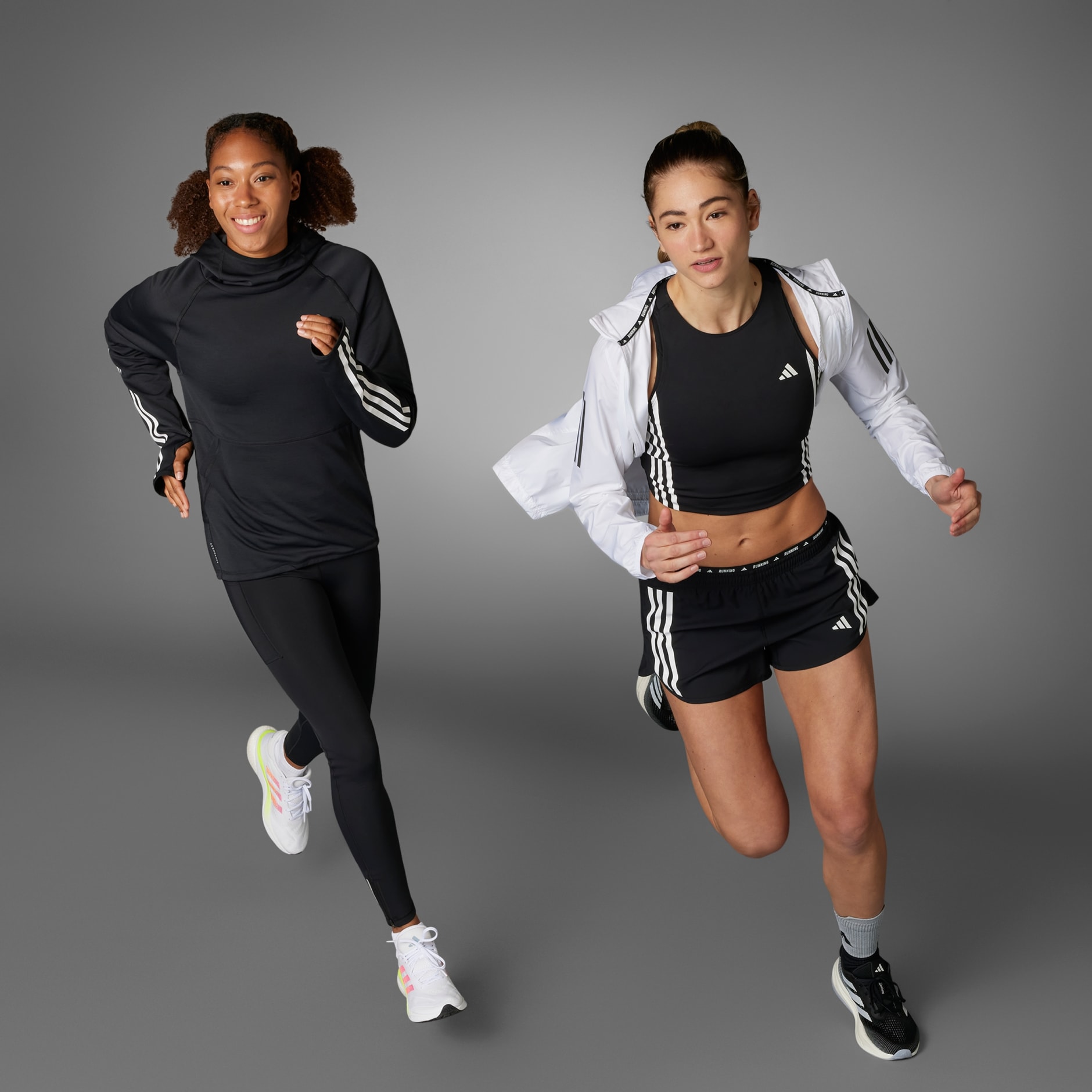 Own the Run 3-Stripes Hoodie