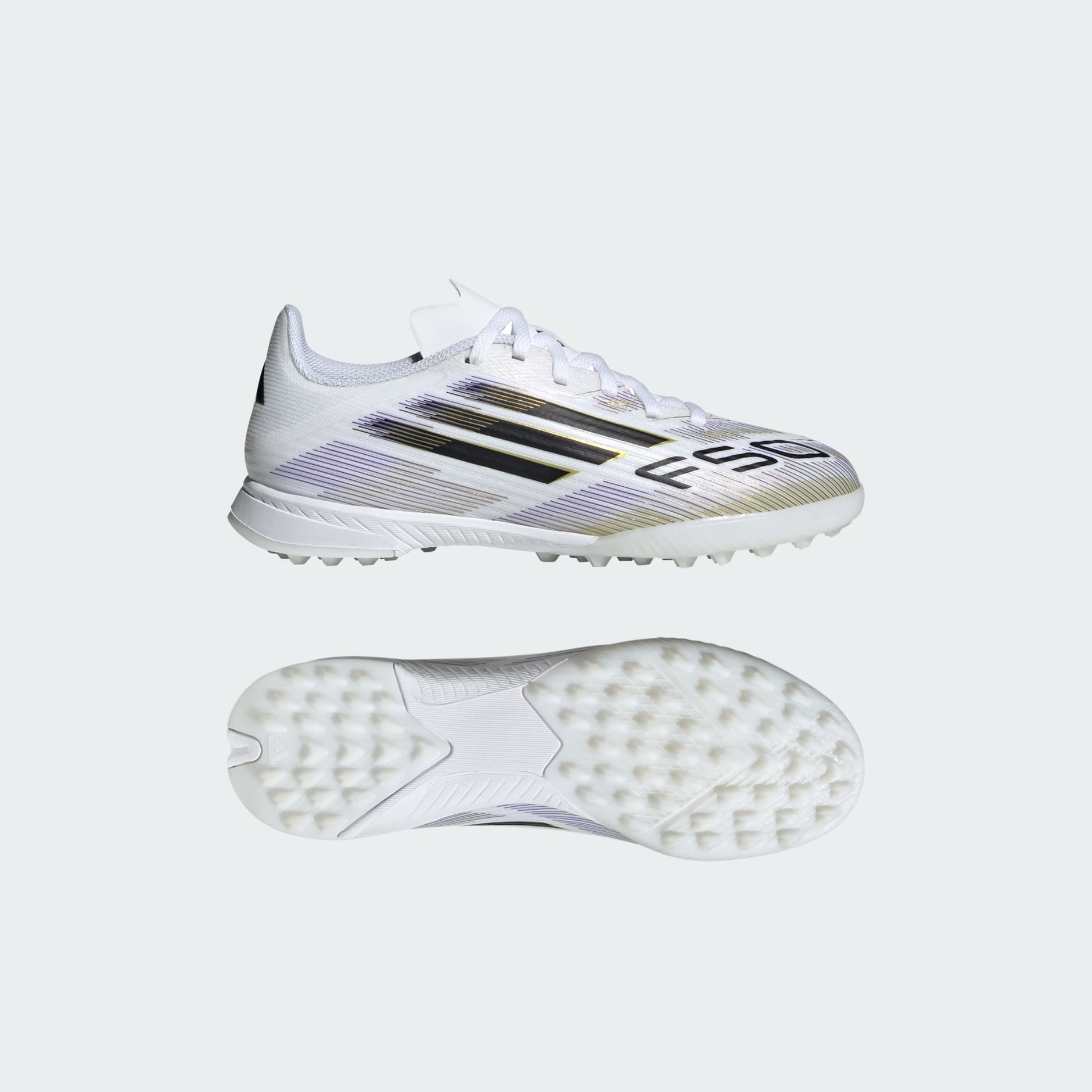 Kids Shoes - F50 League Turf Boots Kids - White | adidas Oman