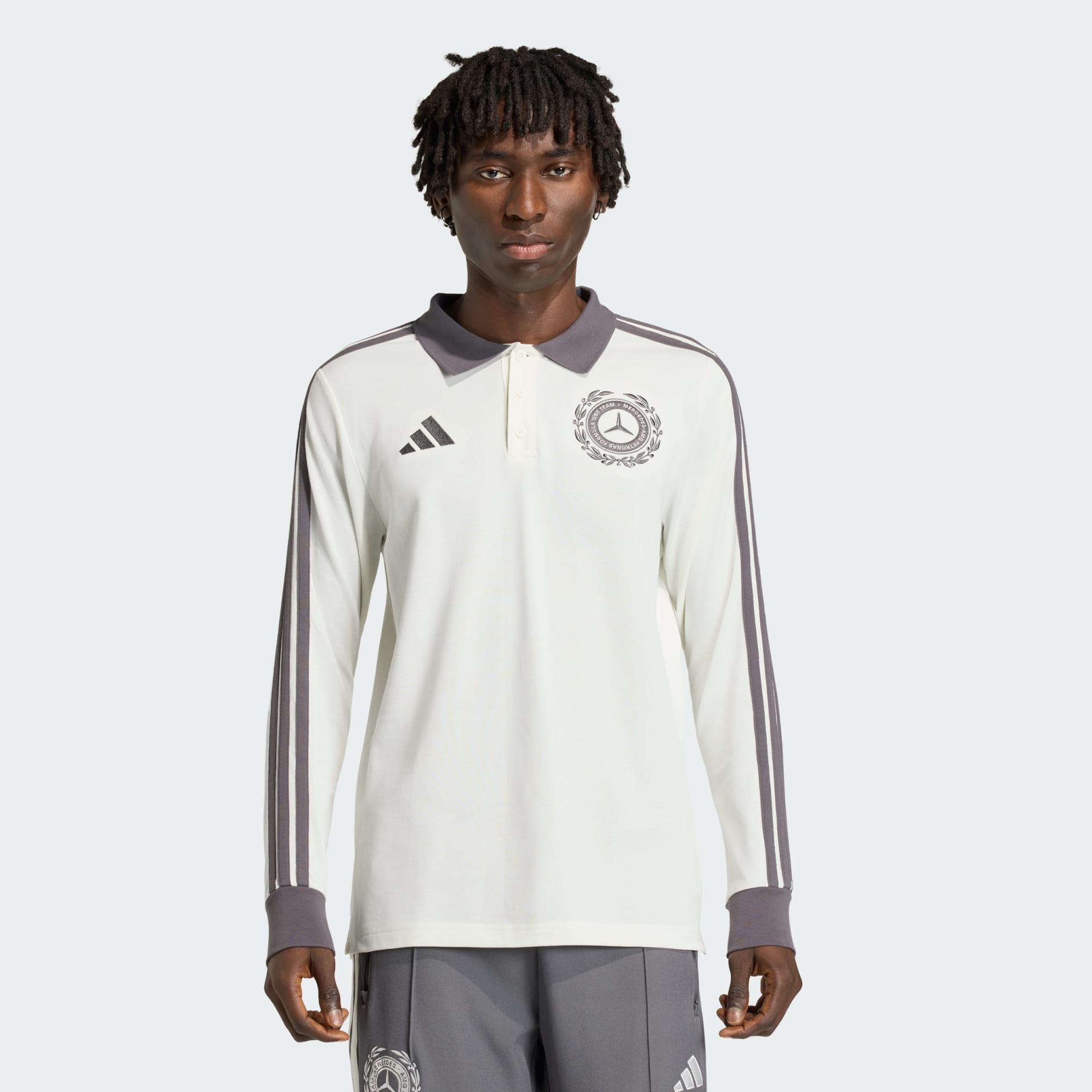 TRICOU POLO MERCEDES - AMG PETRONAS FORMULA 1 TEAM SILVER ARROWS ICON, PENTRU BĂRBAȚI