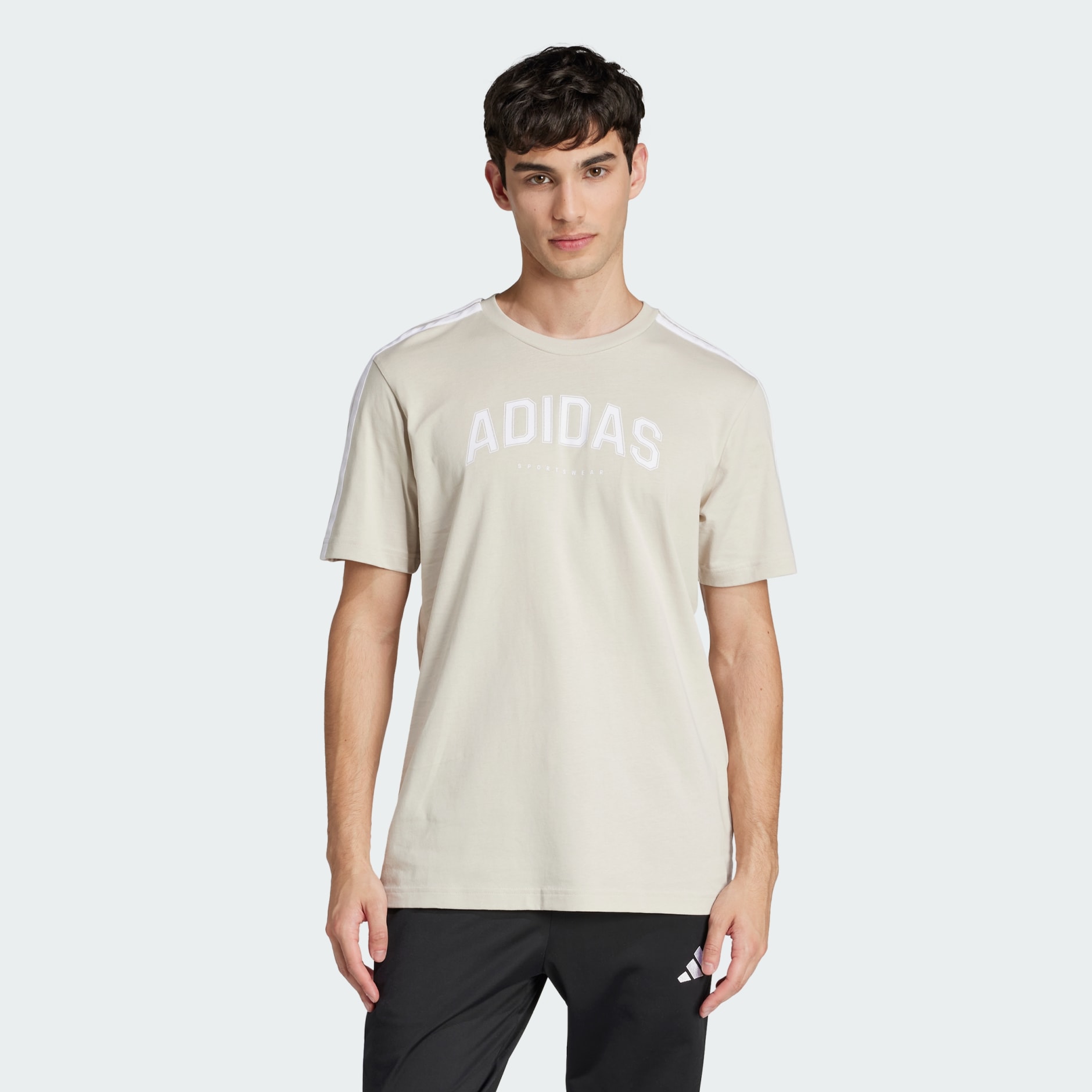 Codes Collegiate Linear Graphic Tee