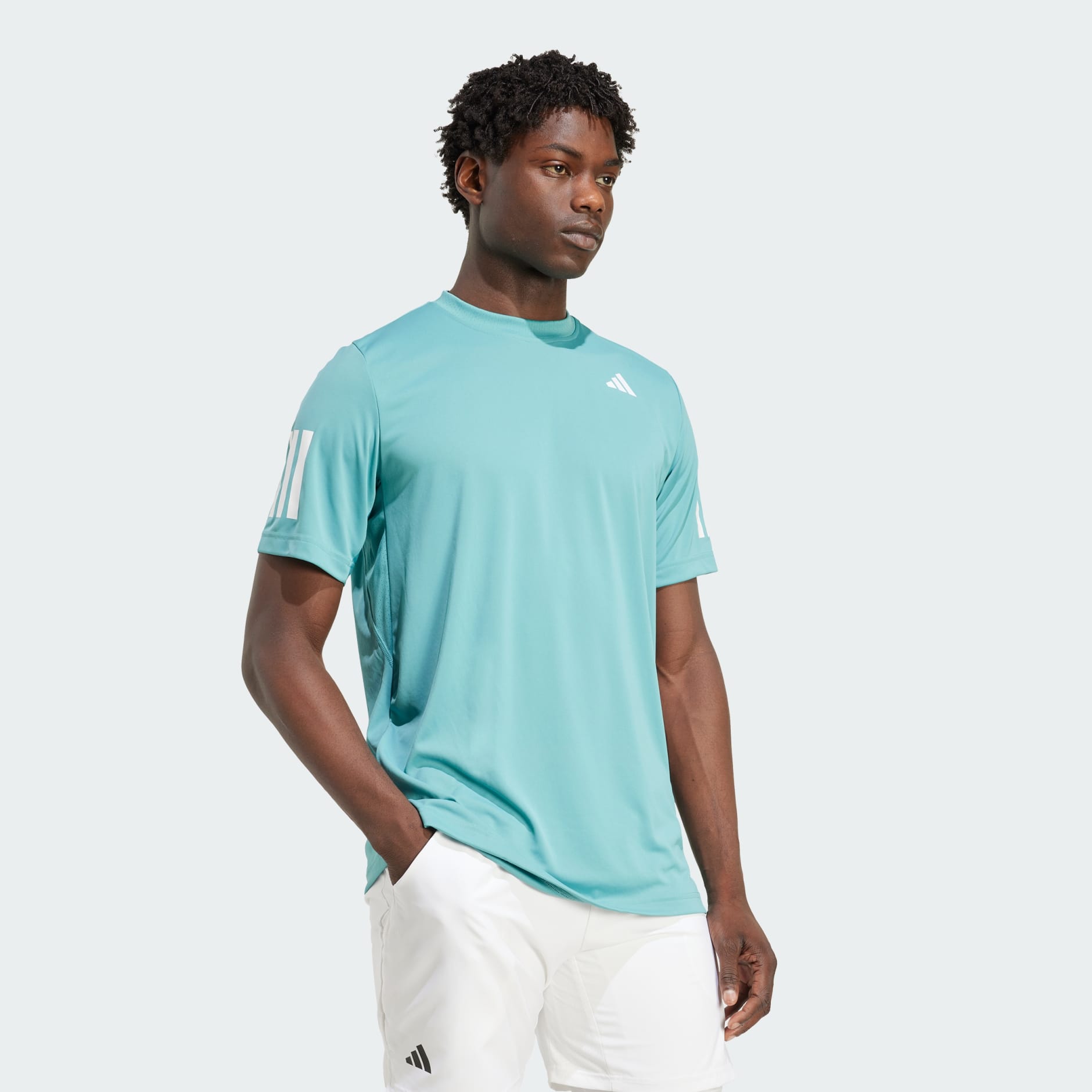 Club Tennis Climacool 3-Stripes Tee