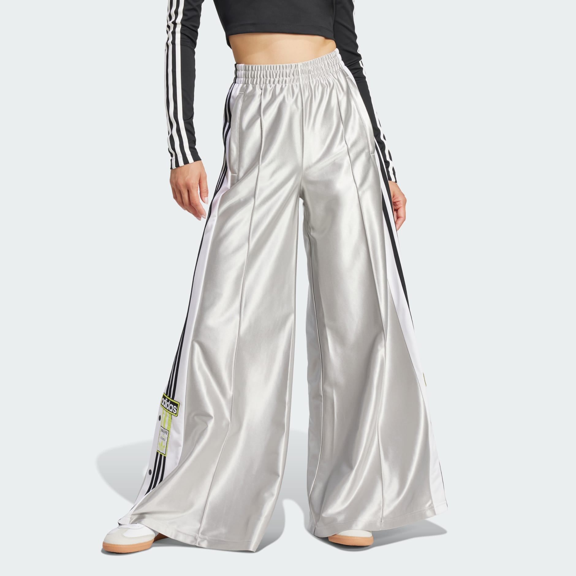 Fashion adidas metallic pants