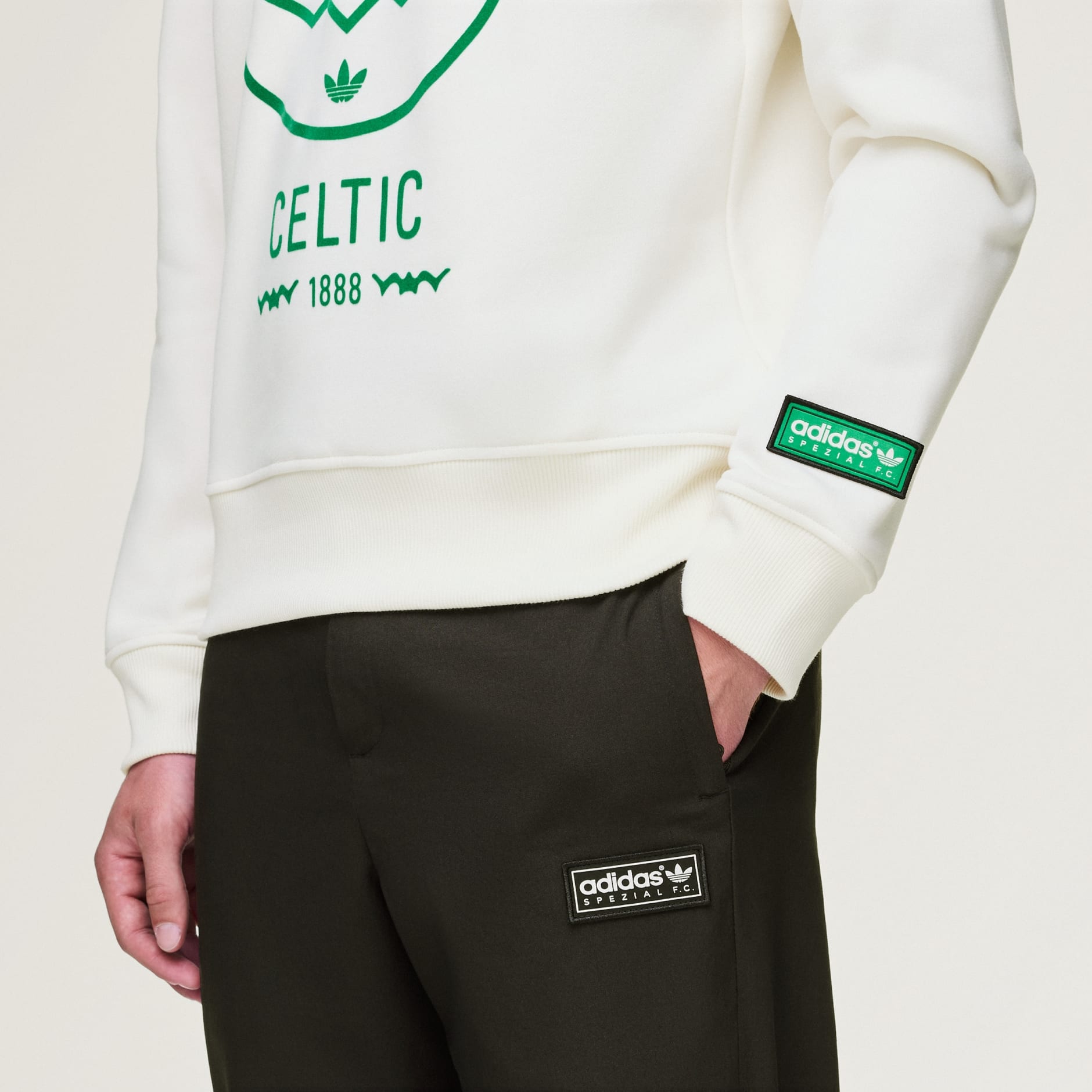 Hanorac CELTIC SPZL F.C. cu guler rotund