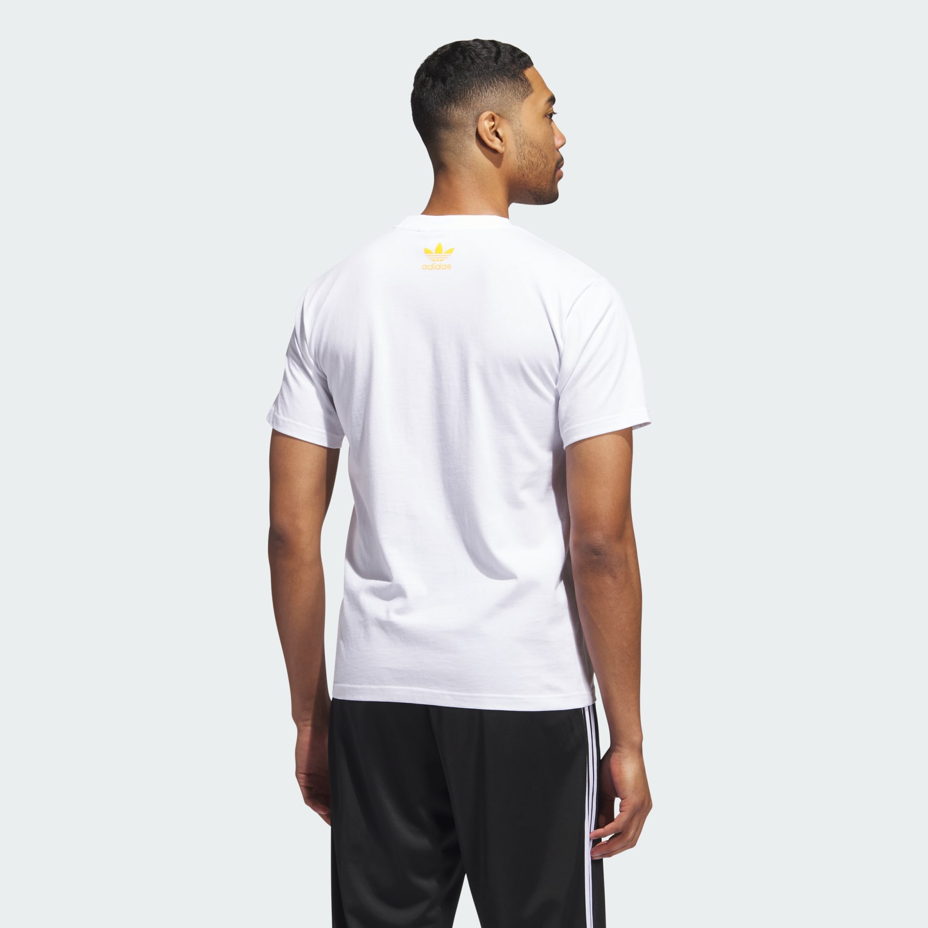 Collegiate Stacked Trefoil Tee