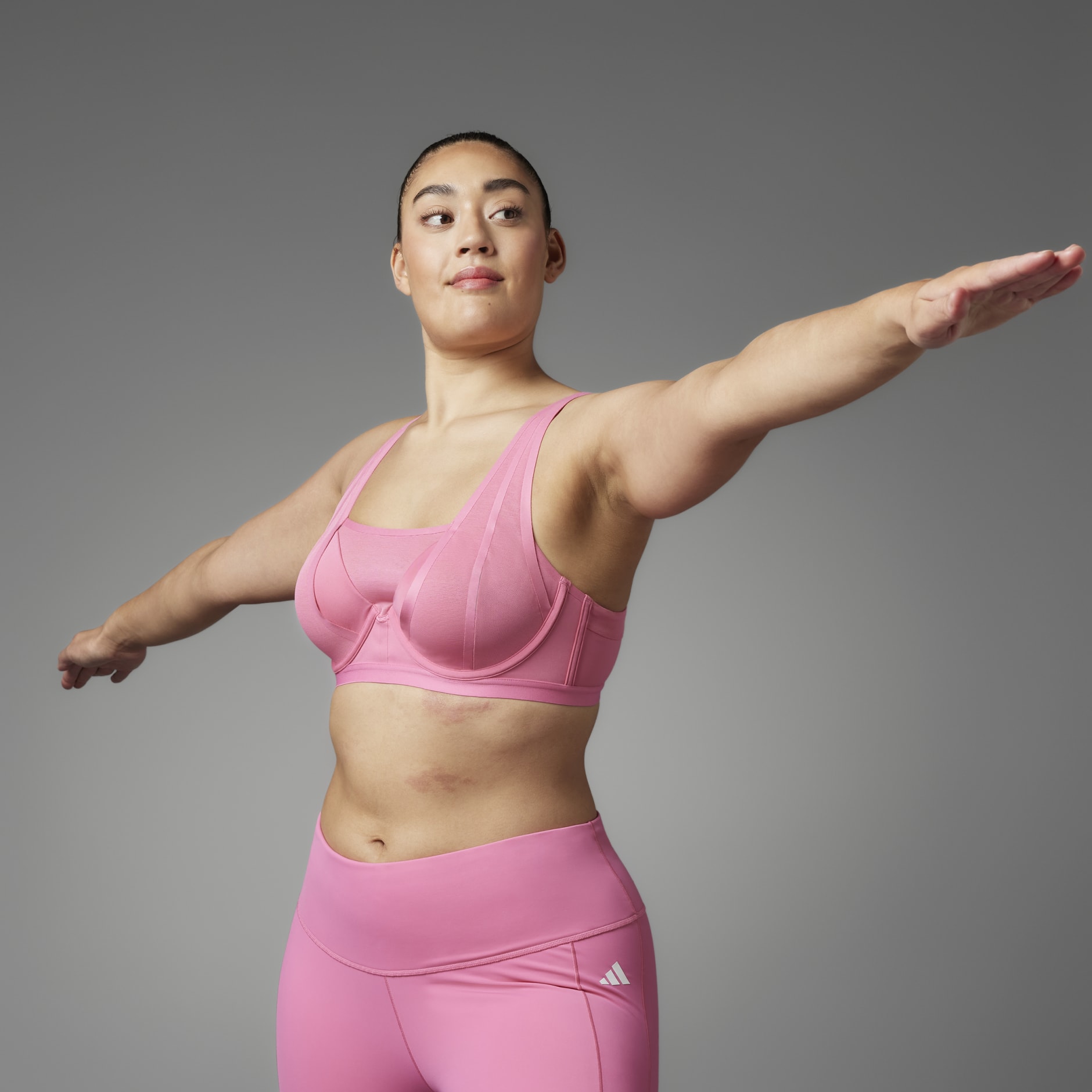 Xersion, Intimates & Sleepwear, Xersion Pink High Support Sports Bra With  Frontal Zipper