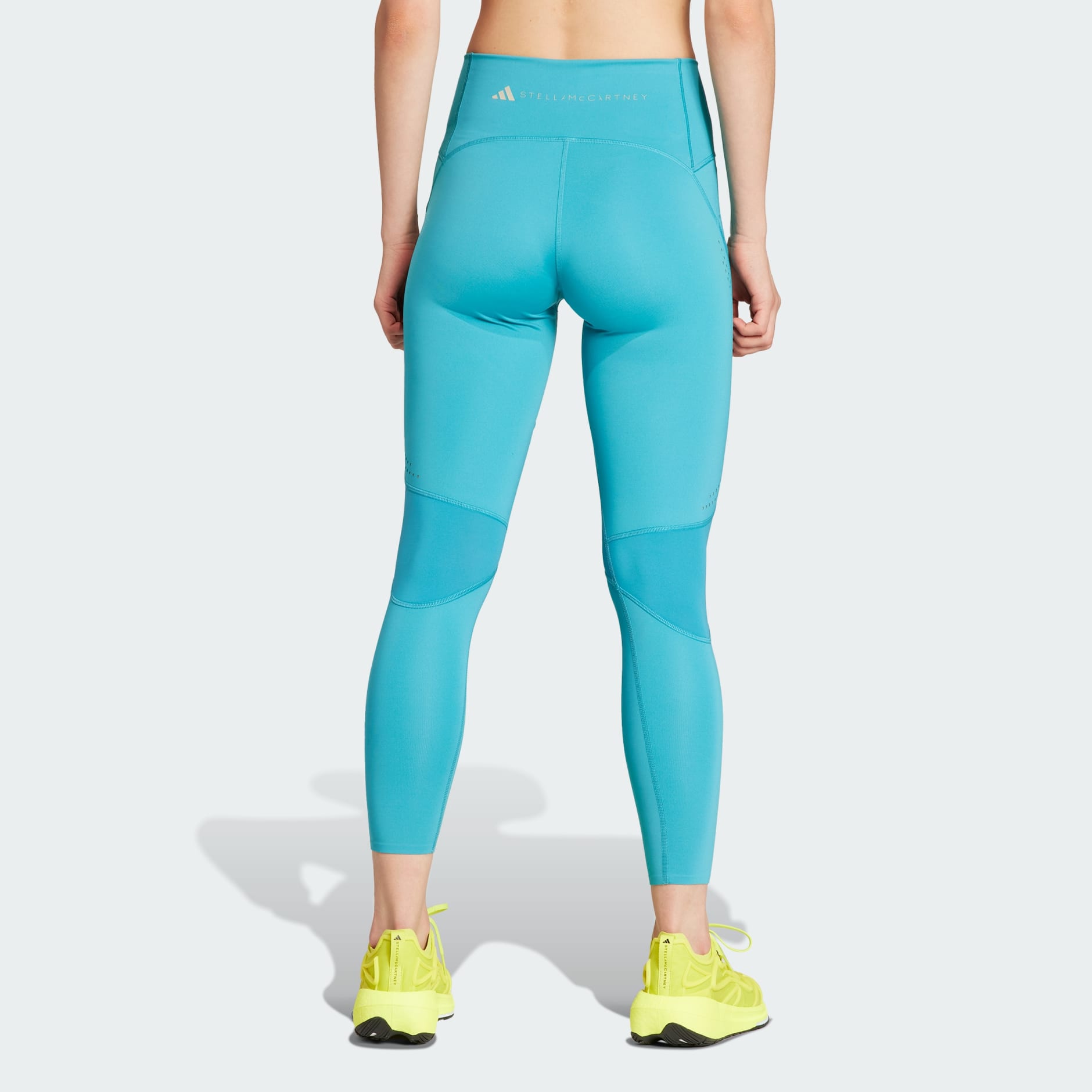 Women's Clothing - adidas by Stella McCartney TruePurpose Optime Training  7/8 Leggings - Turquoise