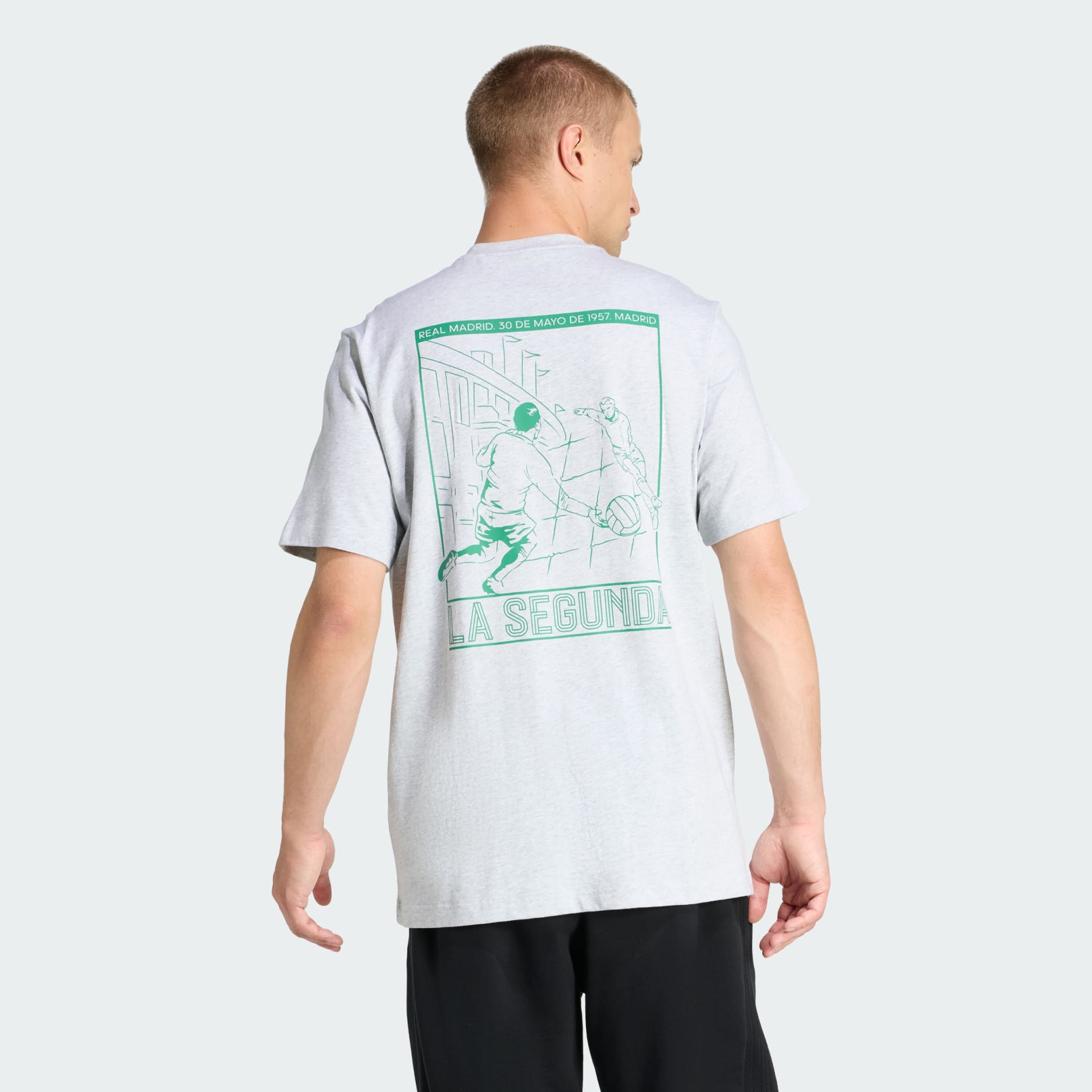 Tricou din bumbac Real Madrid Heritage