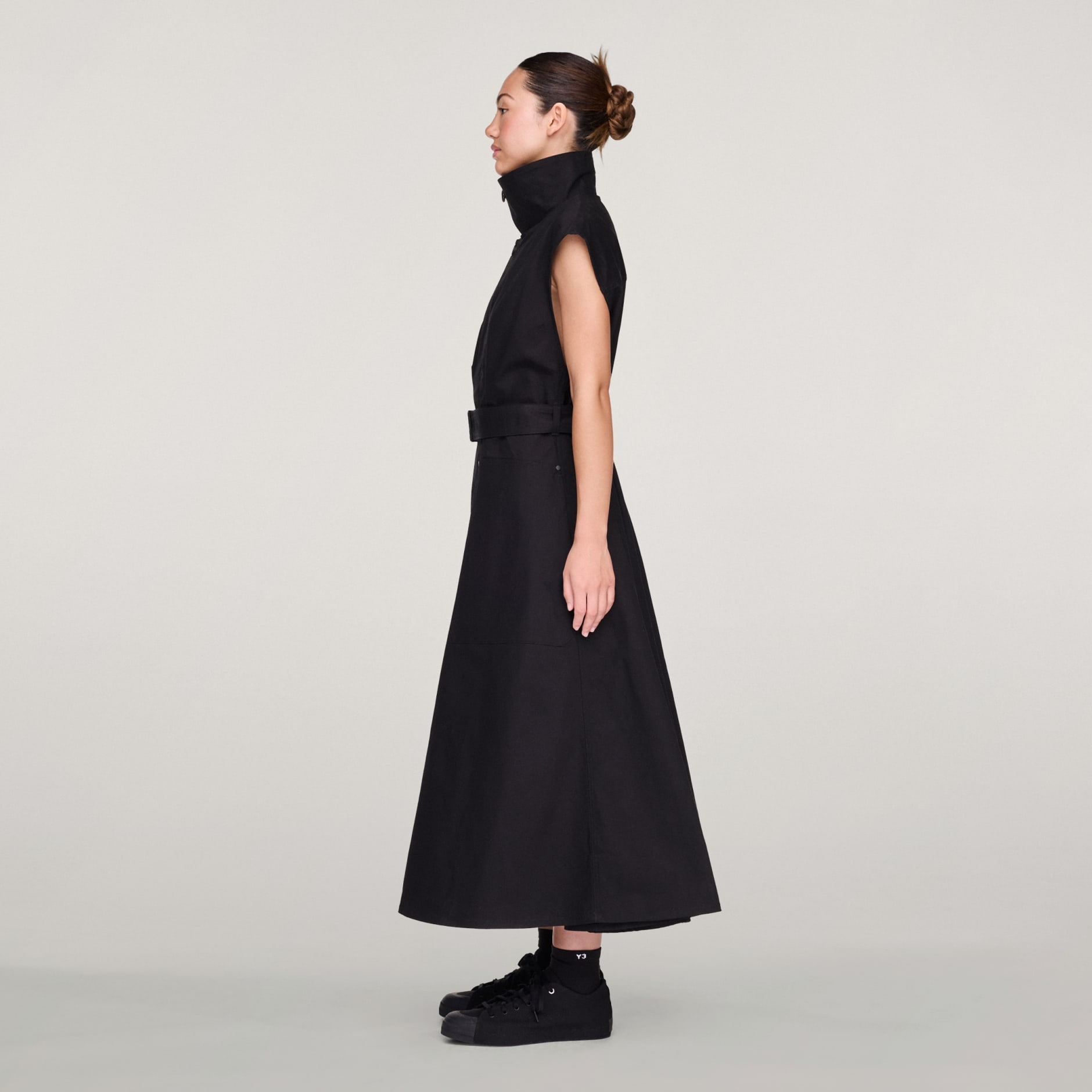 Rochie din twill Y-3 UT