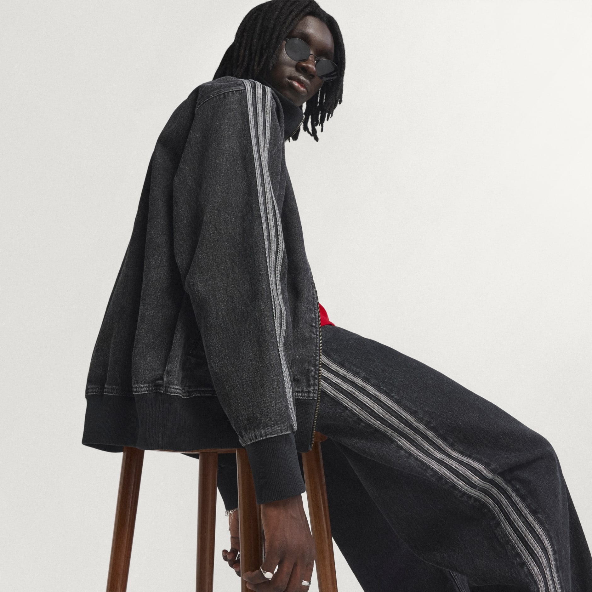 ADICOLOR DENIM FIREBIRD TRACK TOP