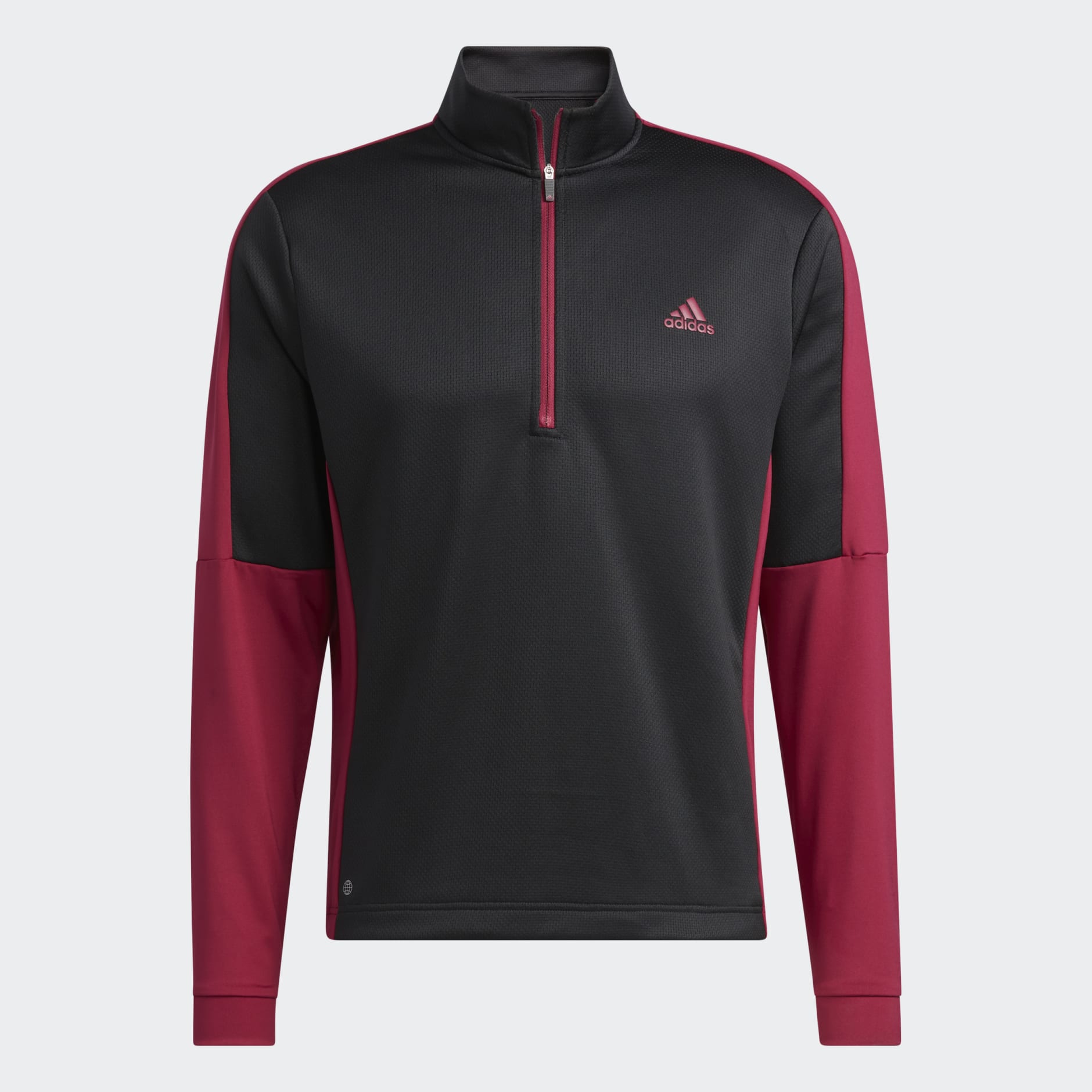 Colorblock Quarter-Zip Pullover