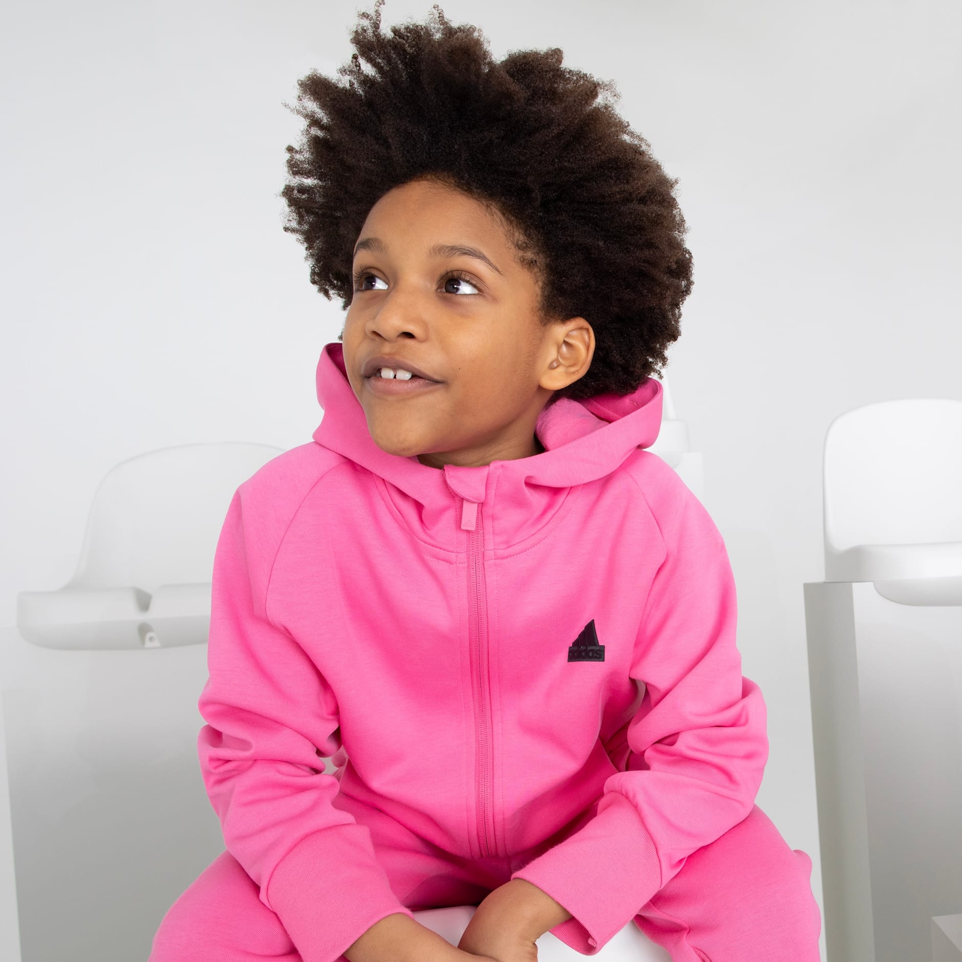 adidas adidas Z.N.E. Full-Zip Hoodie Kids - Pink | adidas LK