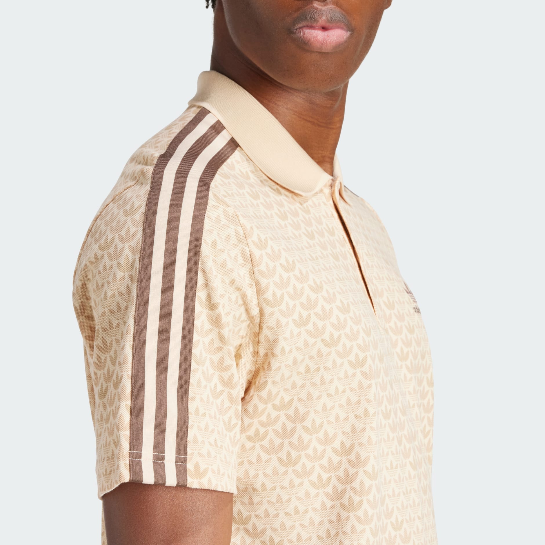 adidas Classic Mono Polo Shirt - Pink | adidas UAE