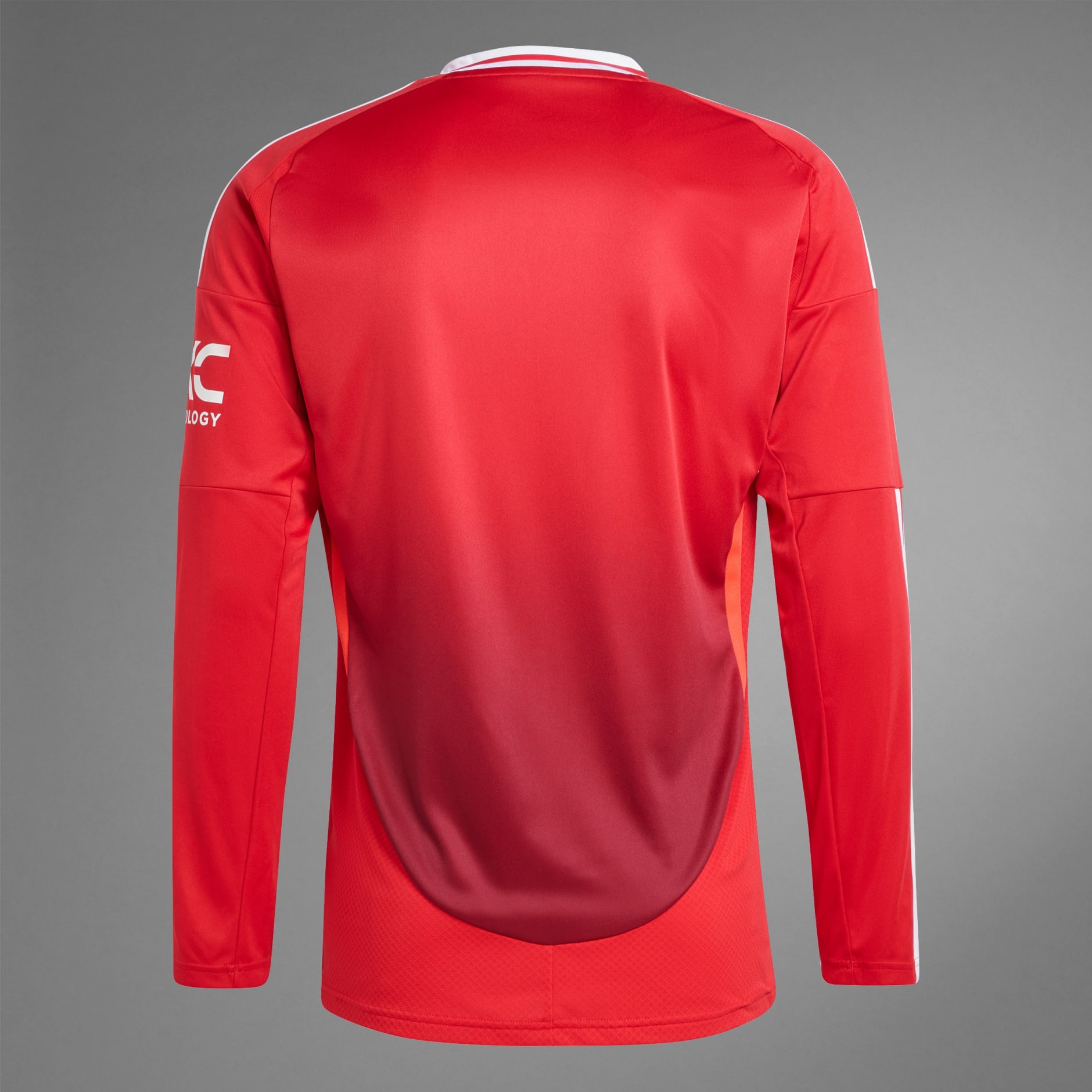adidas Manchester United 24/25 Long Sleeve Home Jersey - Red adidas Manchester United 24/25 Long Sleeve Home Jersey - Red