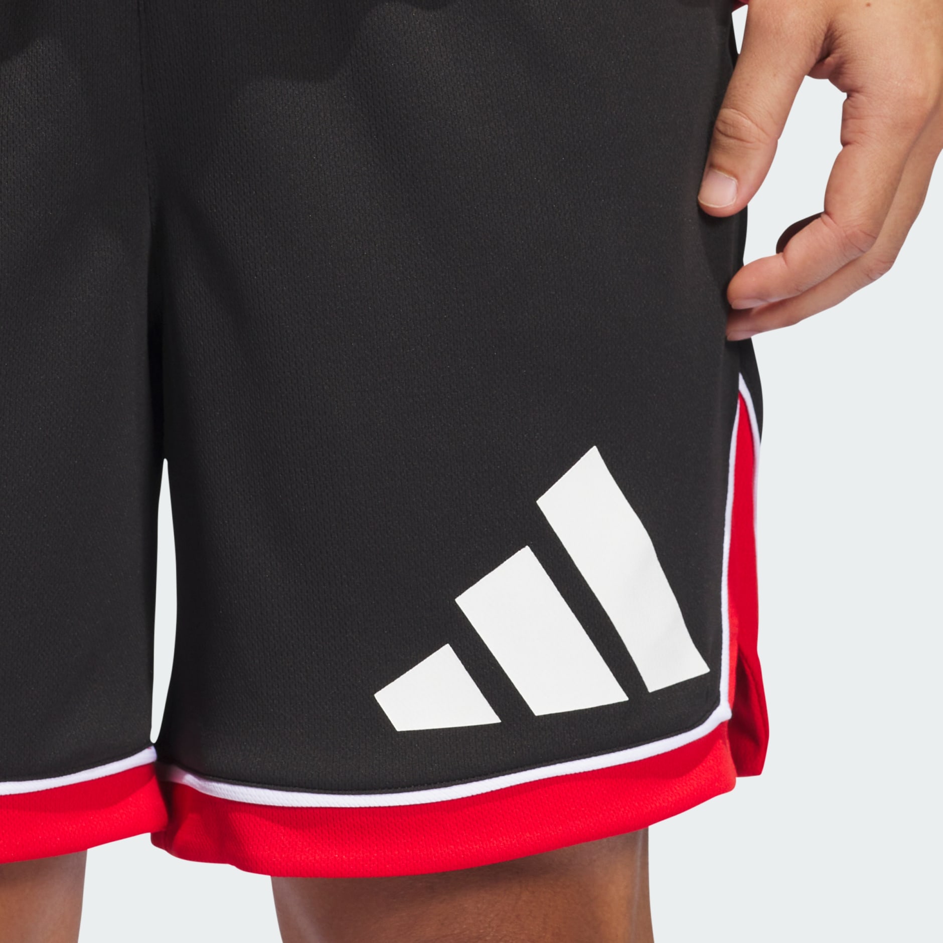 Clothing - adidas Basketball Badge of Sport Shorts - Black