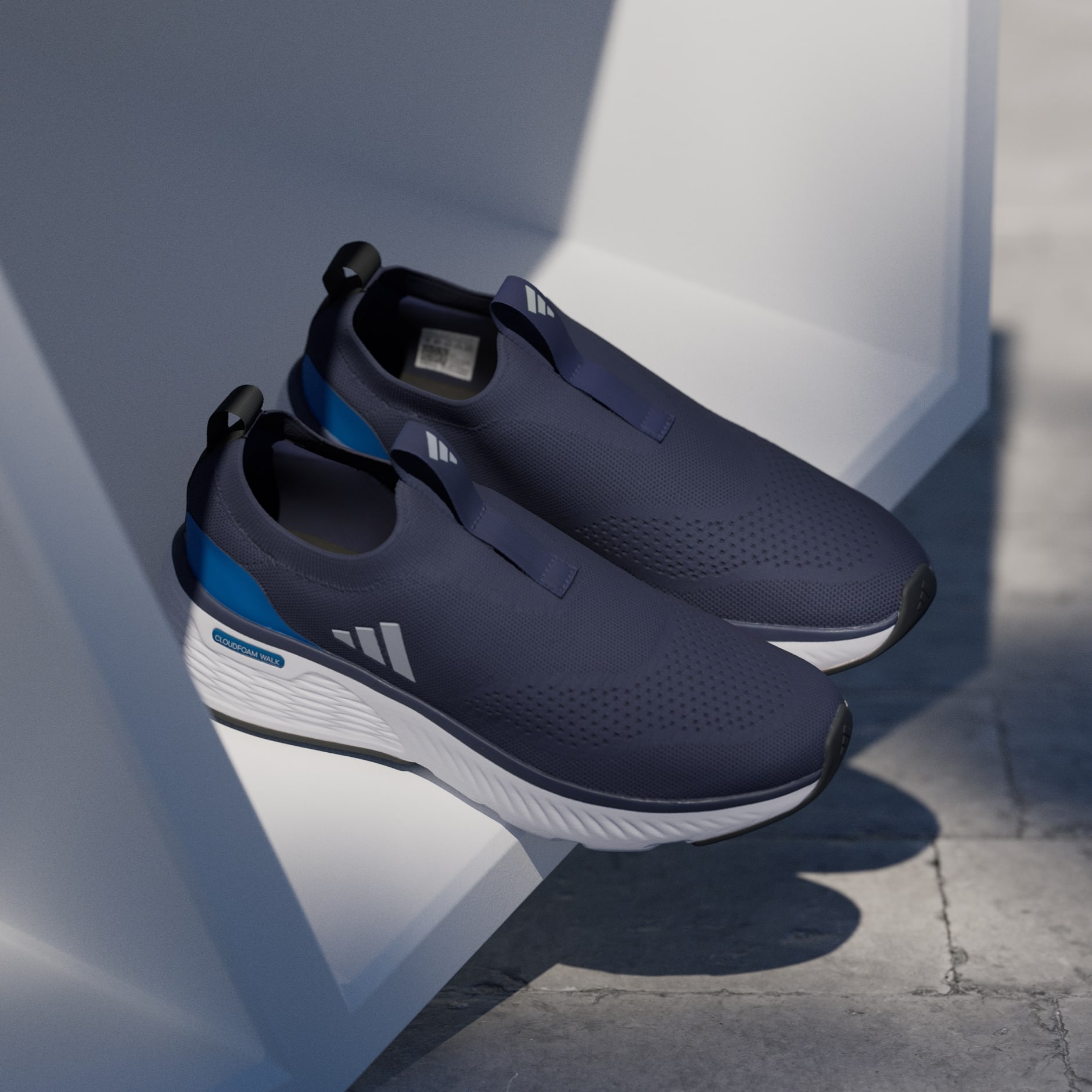 Men&rsquo;s Shoes - Cloudfoam Go Sock Shoes - Blue | adidas Saudi Arabia