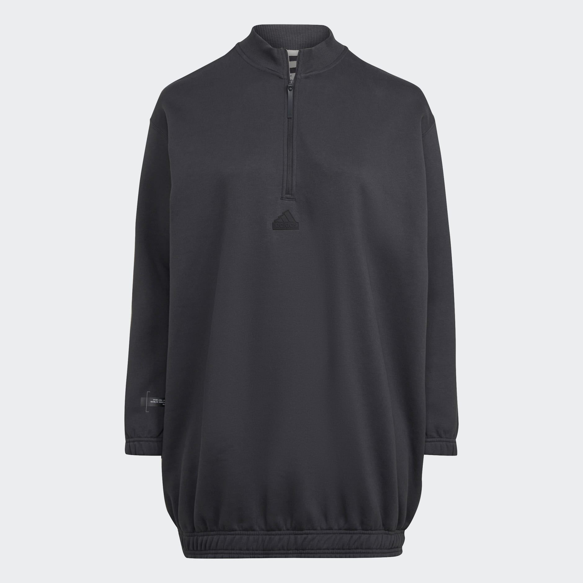 Half-Zip Sweater Dress (Plus Size)