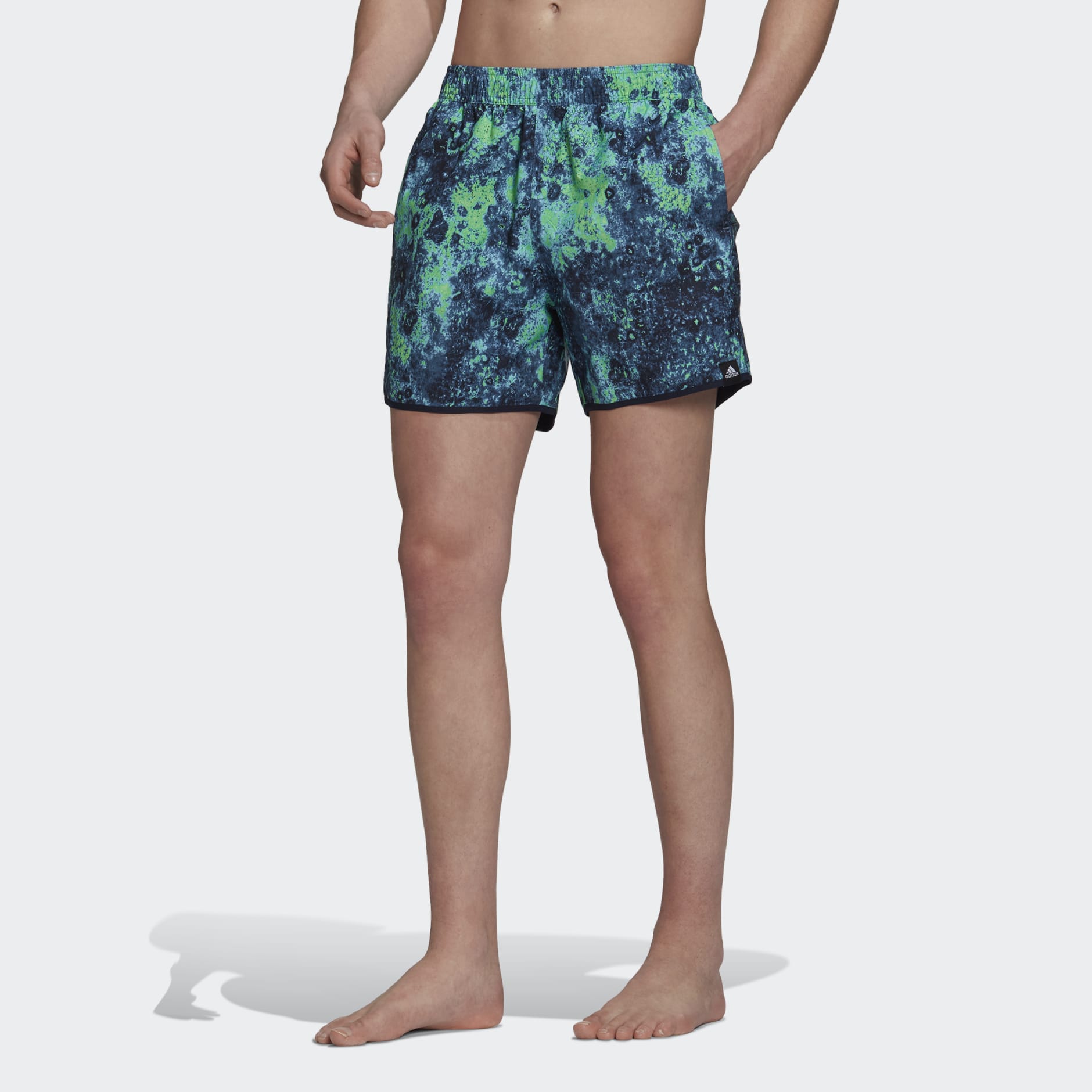 Short Length Melting Salt Reversible CLX Swim Shorts