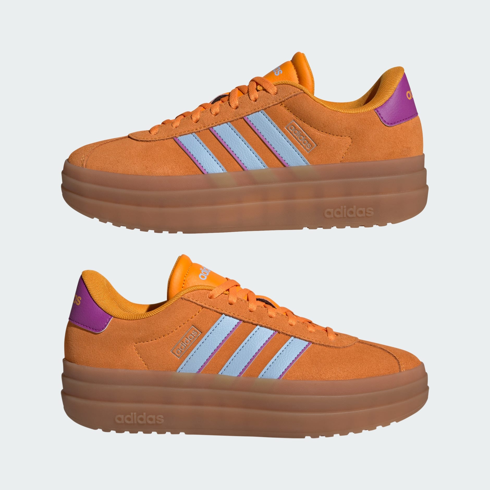 adidas VL Court Bold Shoes - Orange | adidas LK