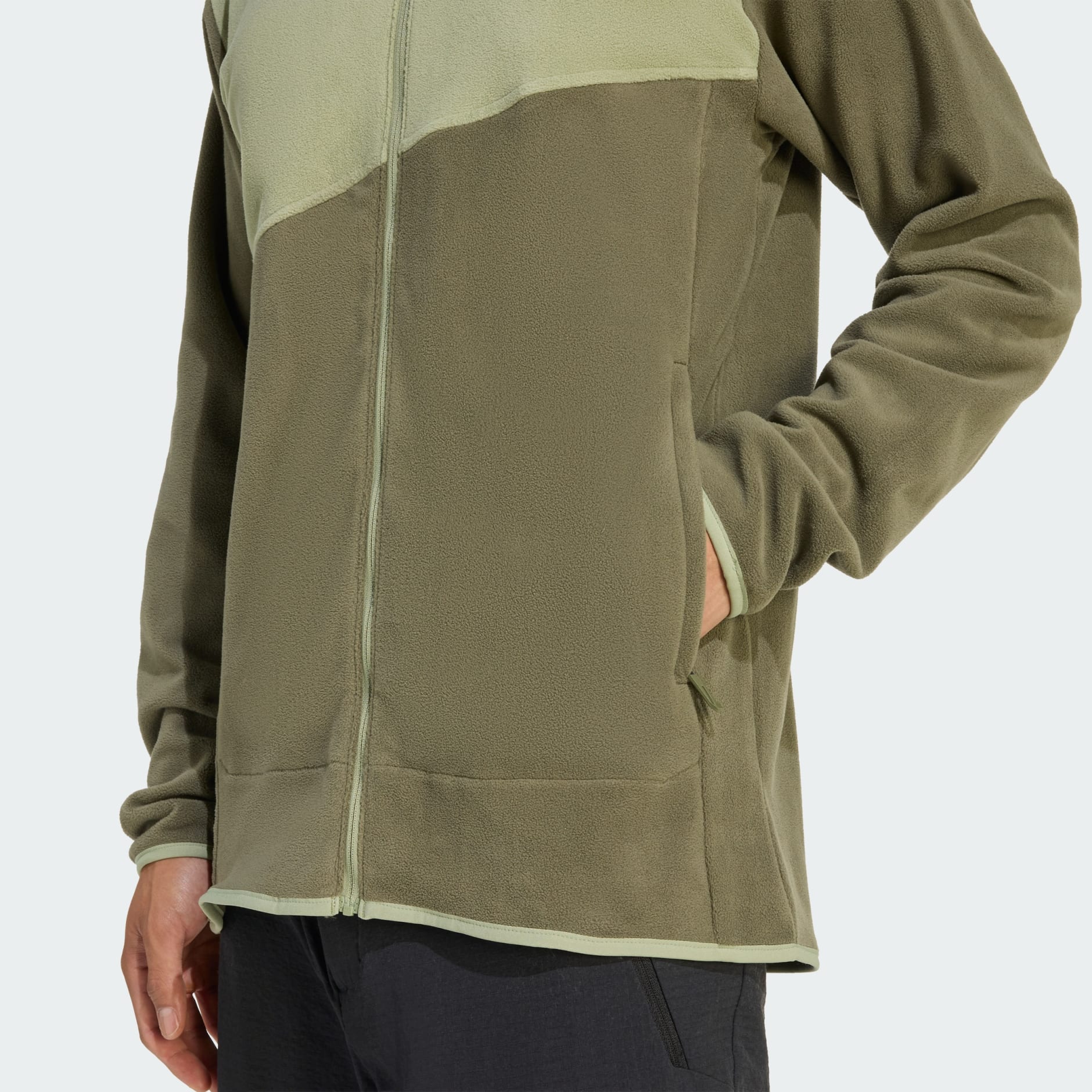 Chaqueta Terrex Multi Algod&oacute;n Perchado con Cierre Frontal