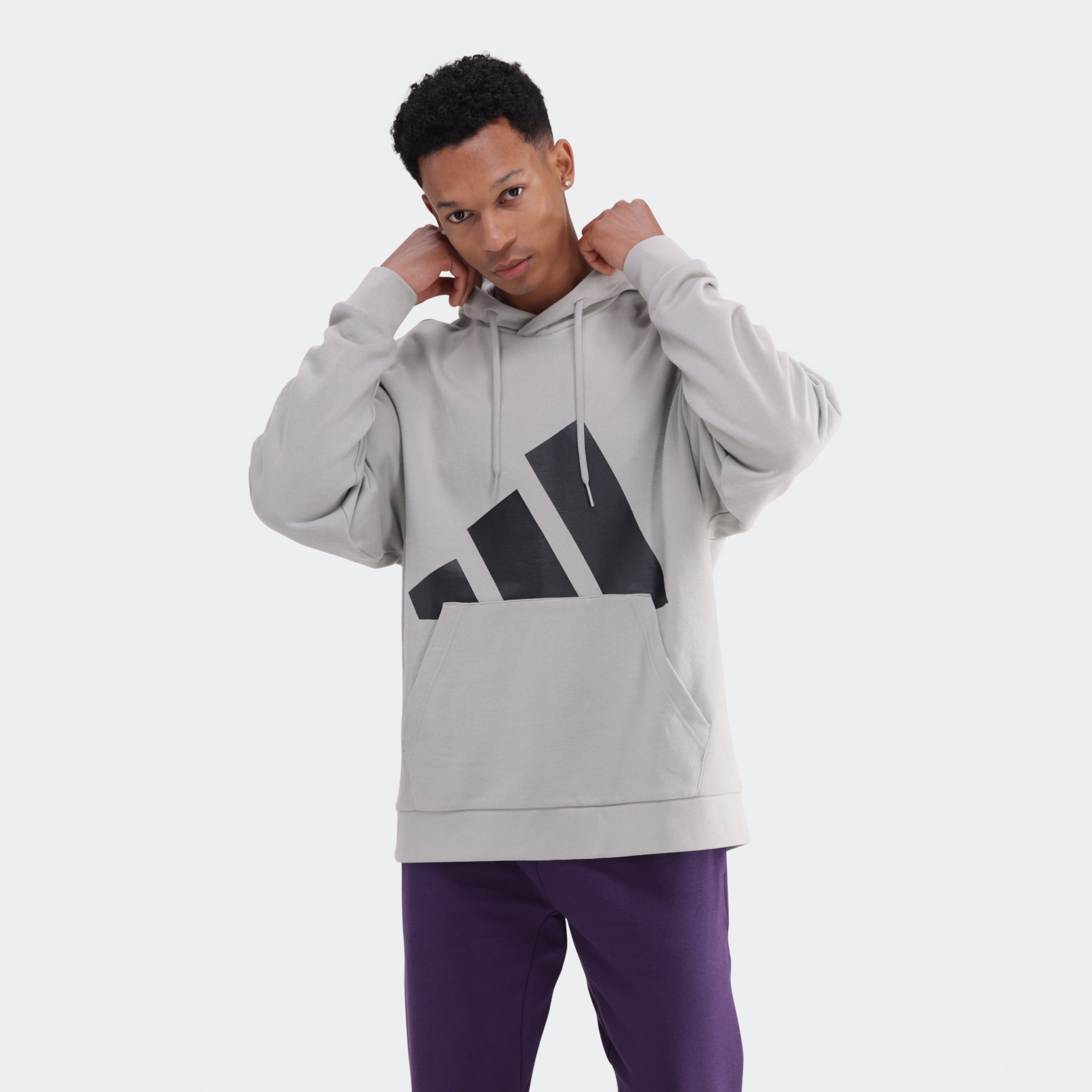 Essentials Big Logo Fleece Hoodie