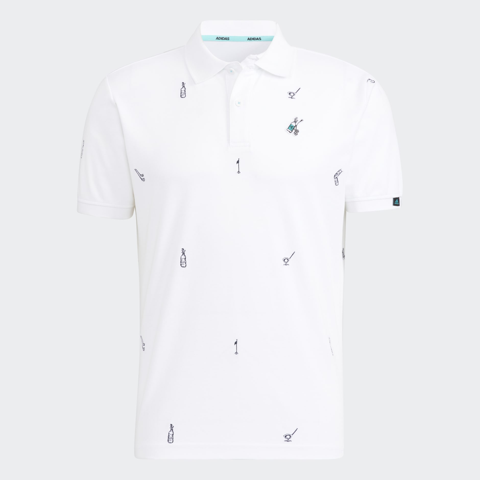 AEROREADY Play Green Graphic Polo Shirt