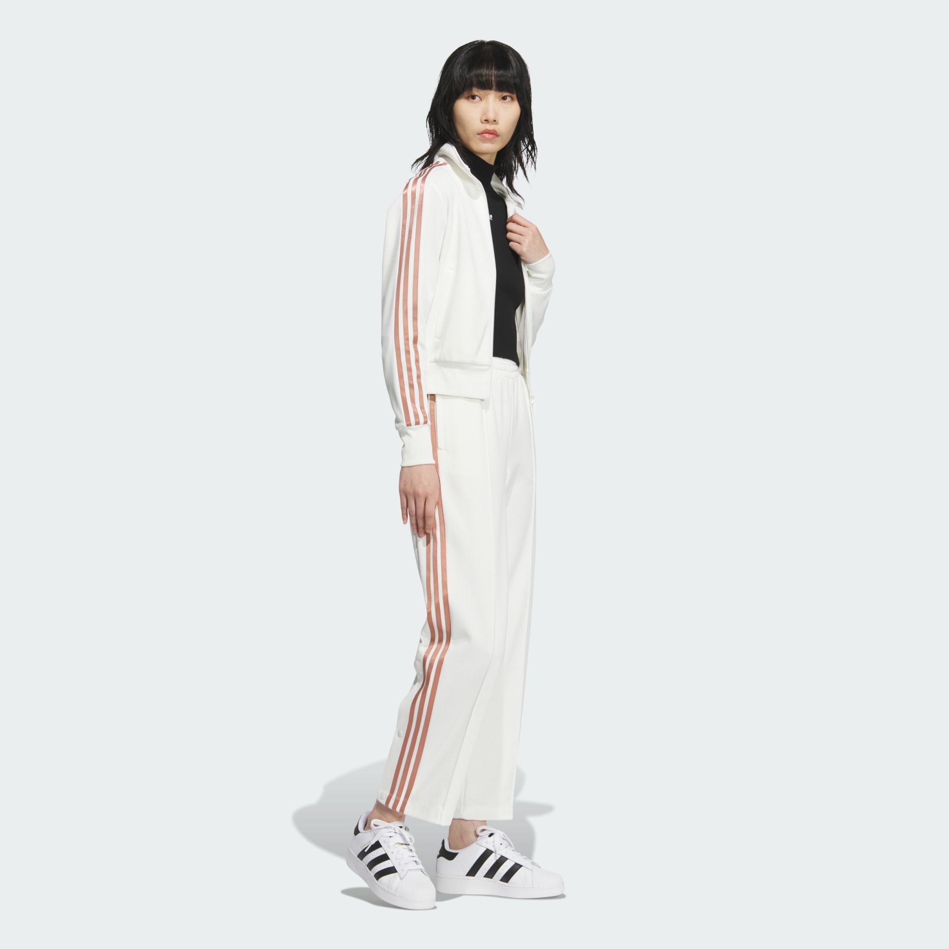 Retro Trefoil Track Top