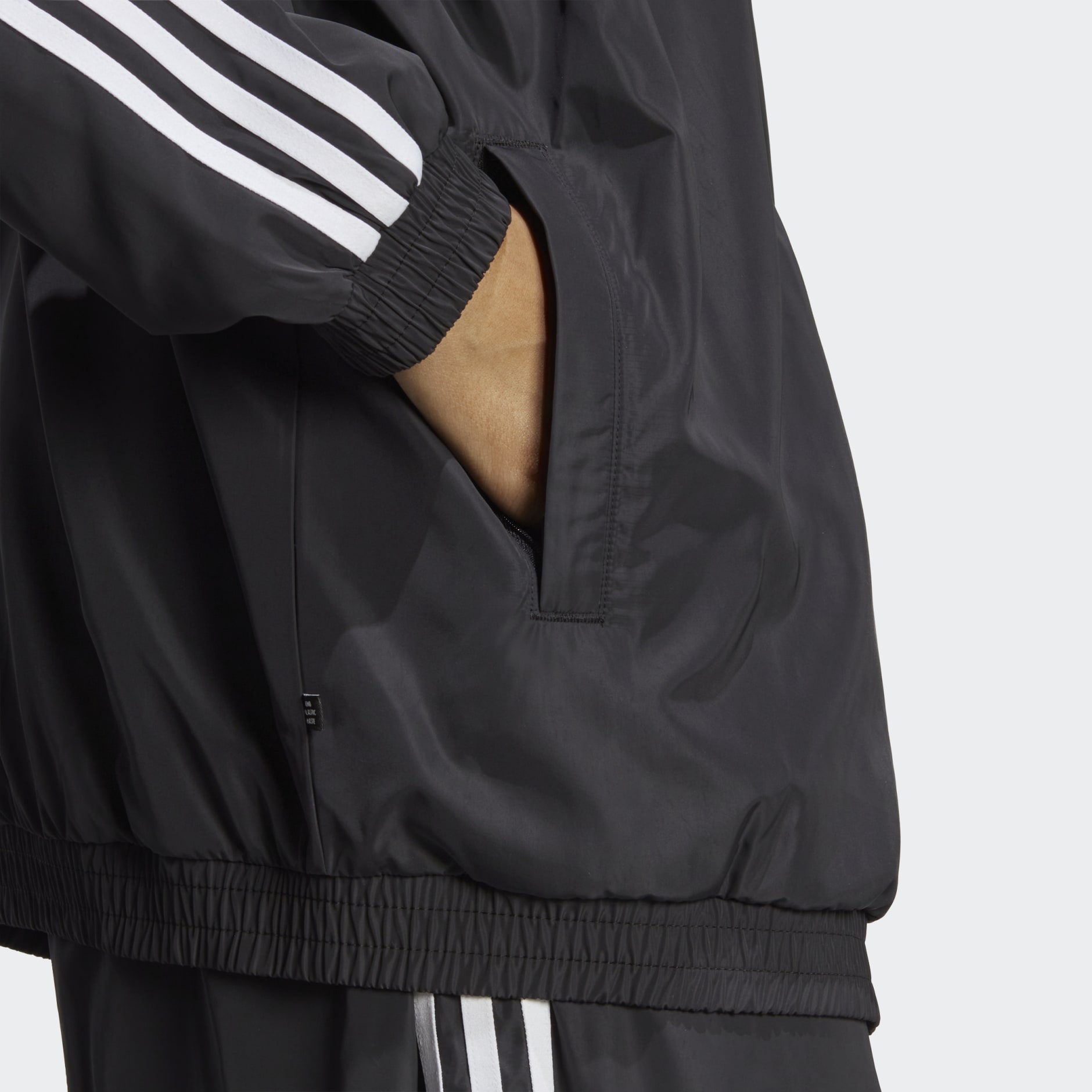 Clothing - Oversized Track Jacket - Black | adidas South Africa