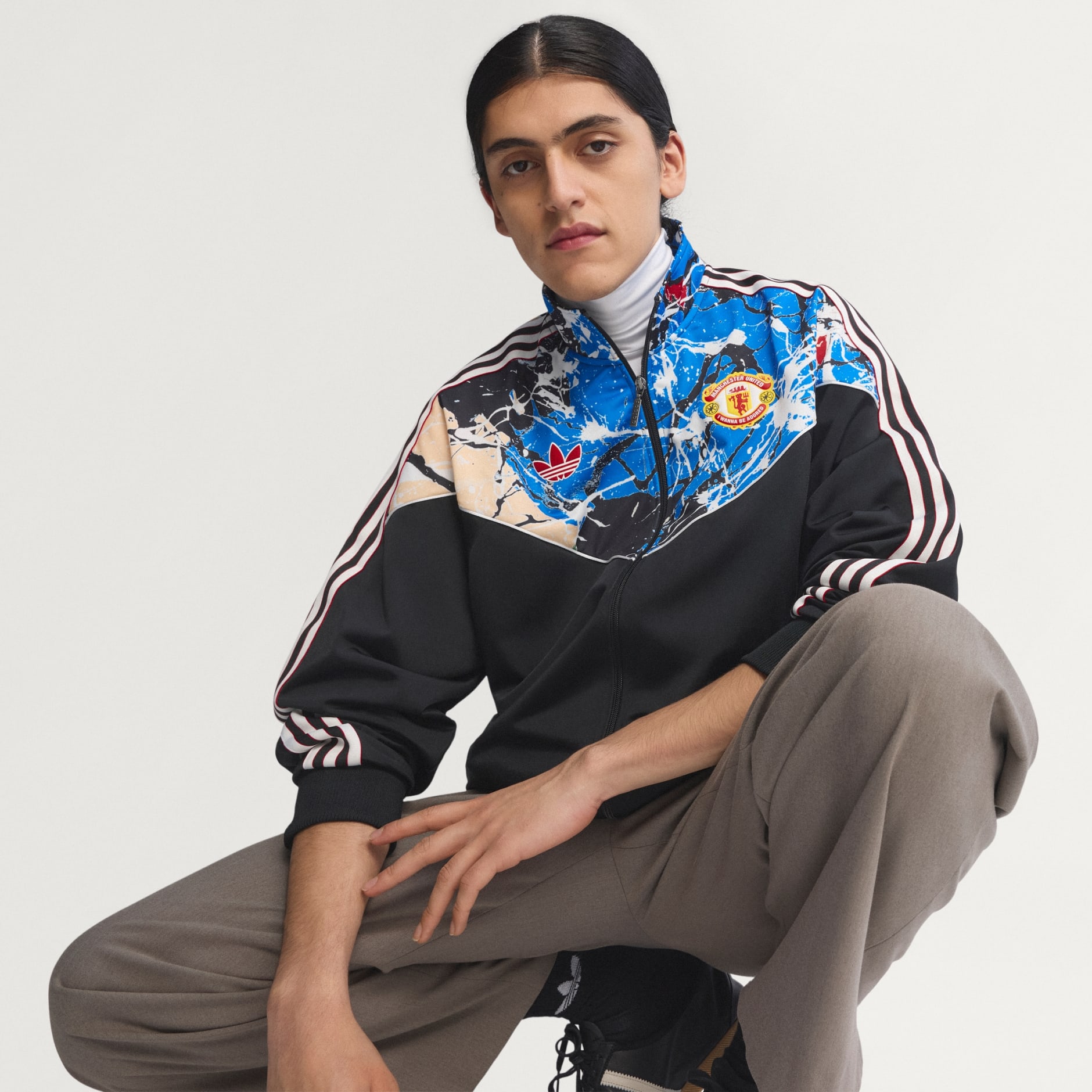 Manchester United Stone Roses Track Top