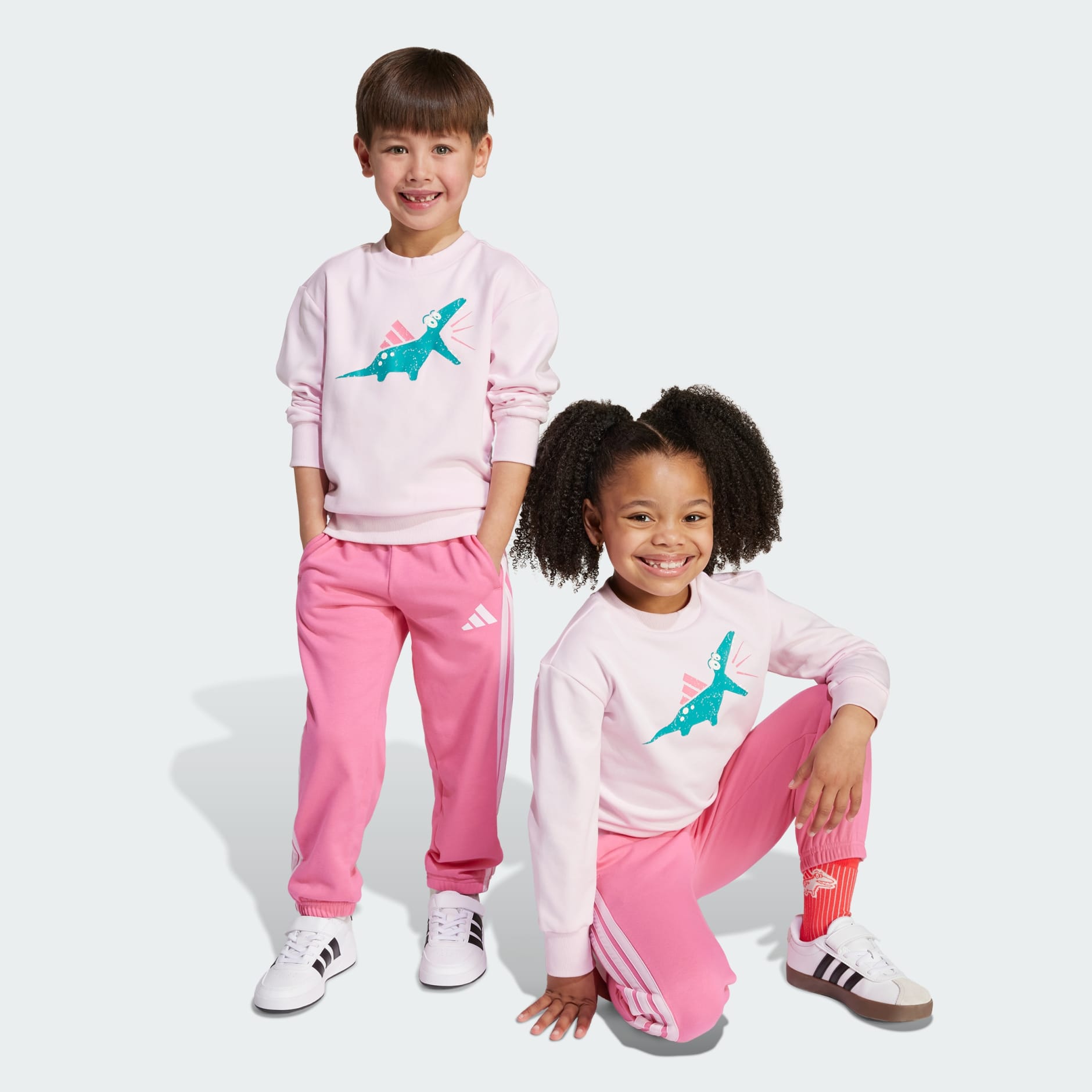 Seasonal Essentials Adiraptor Fleece Jogger Set Little Kids