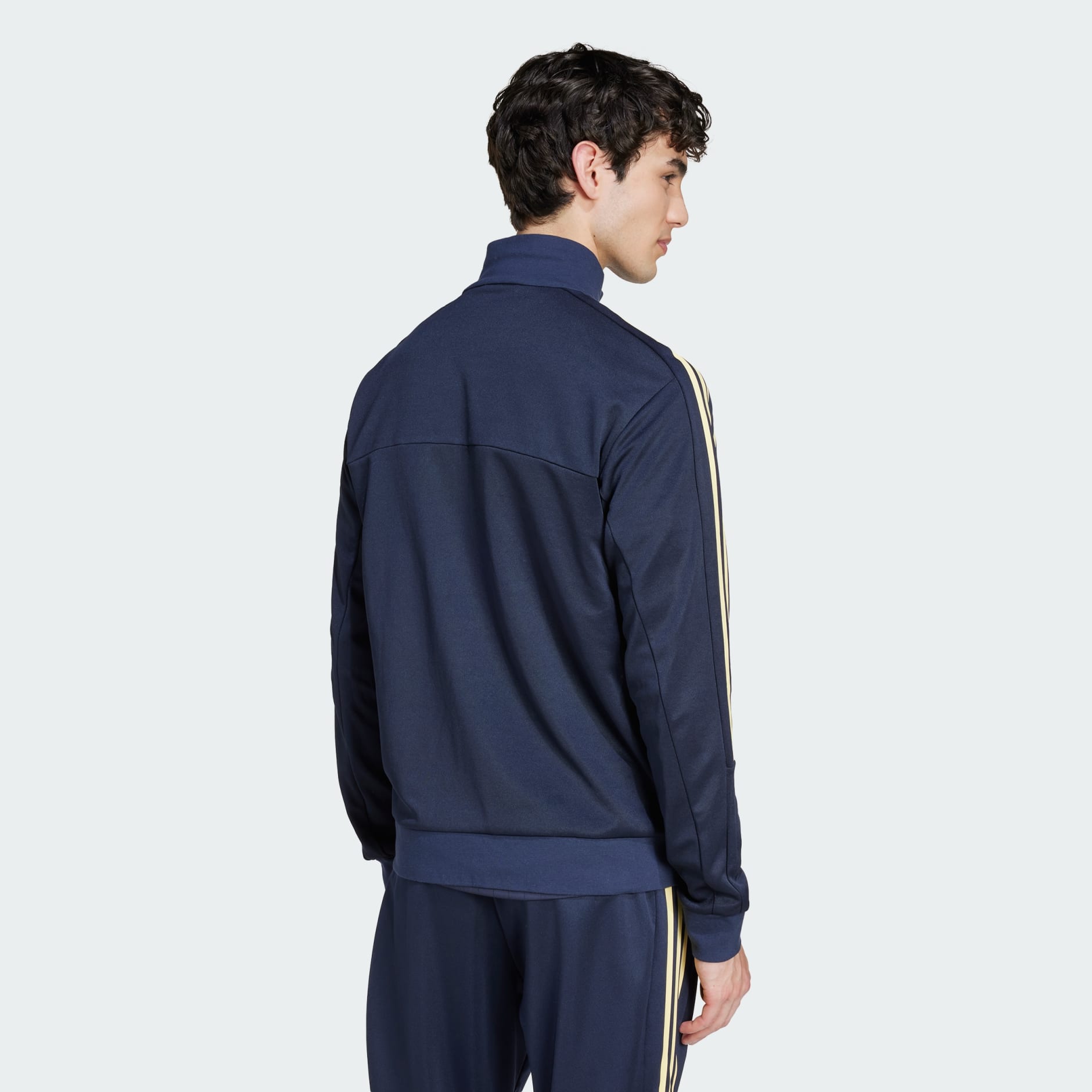 90s adidas Logo Nylon Jacket 黒白 M アディダス ナイロン