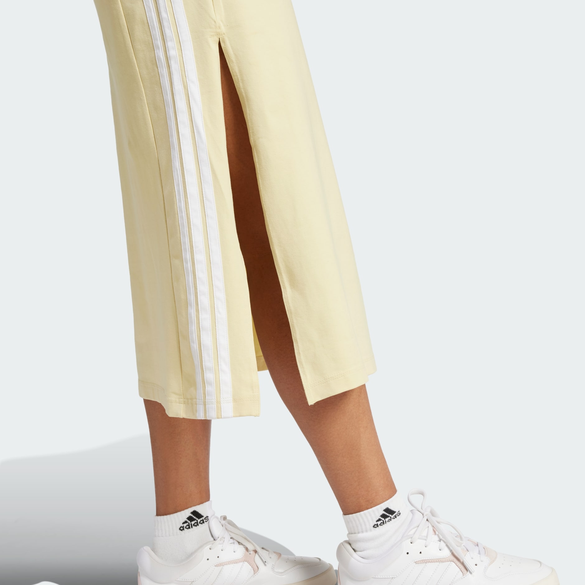 فستان Essentials 3-Stripes Long Racerback